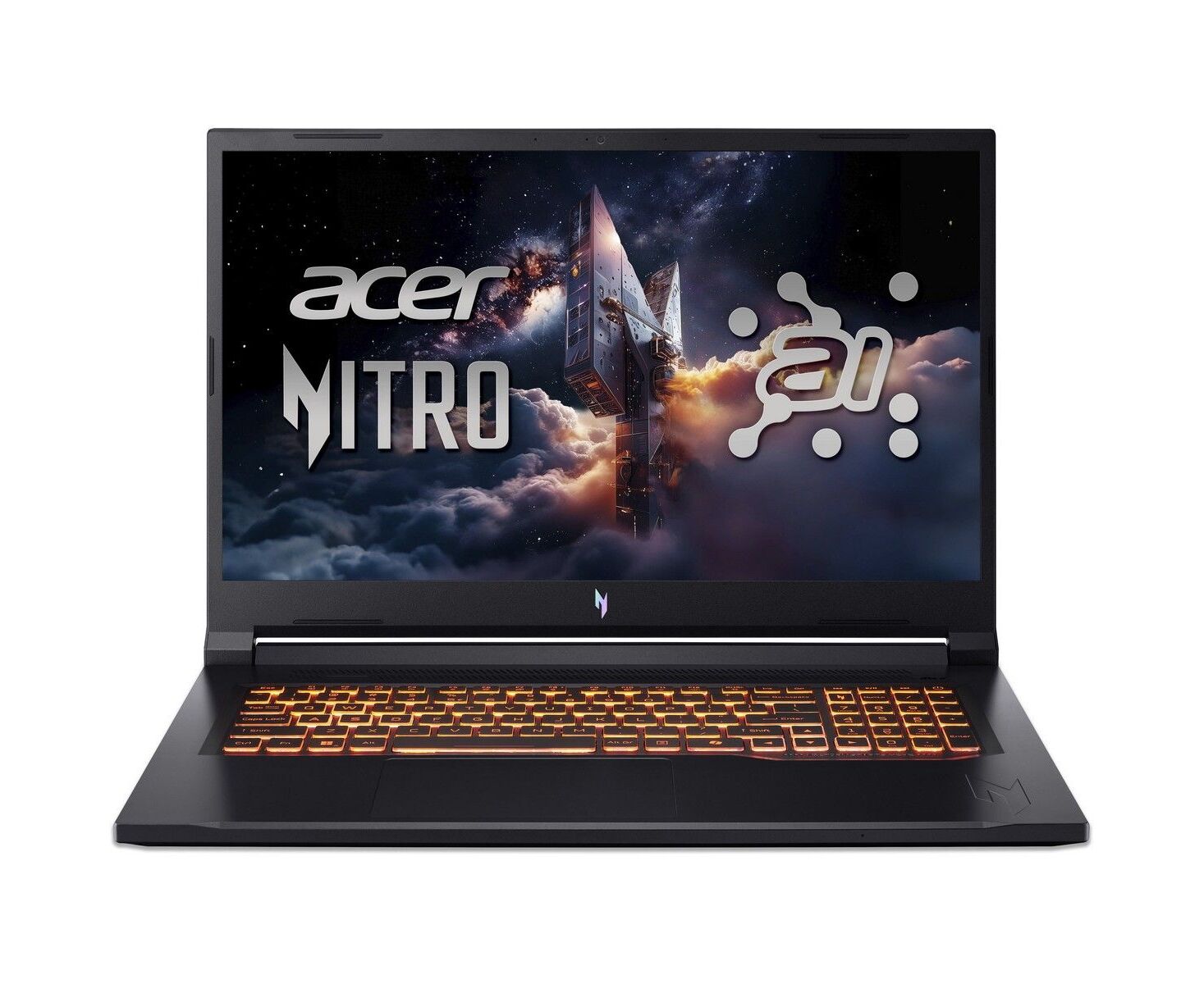 Ноутбук Acer Nitro V 17 AI ANV17-41-R9 Q9 (NH.QYVCD.007) AMD Ryzen 7 260/16 Gb/SSD1 Tb/RTX5060 8 Gb/17.3"/IPS/QHD/2560x1440/165 Hz/No OS/Black