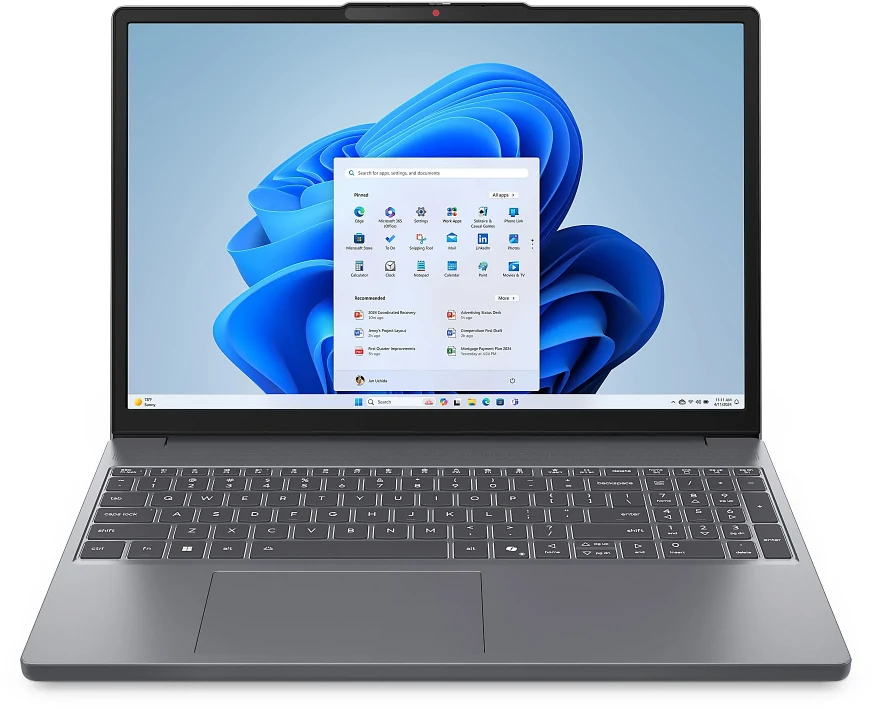 Ноутбук Lenovo Idea Pad 3 Slim (83 K7000 XRK) 15,3" WUXGA IPS 300 N/R7-7735 HS/16 Gb/512 Gb SSD/UMA/DOS/Luna Grey