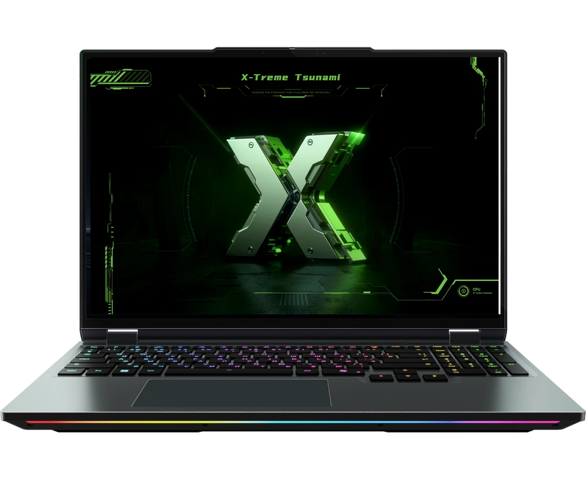 Ноутбук Maibenben X-Treme Tsunami X16 E-R99558 (X16 E-R99558 NQSHBRE0) 16" QHD IPS 500 N 240 Hz/R9-9955 HX/32 Gb/2 Tb SSD/RTX 5080 16 Gb/W11/Black