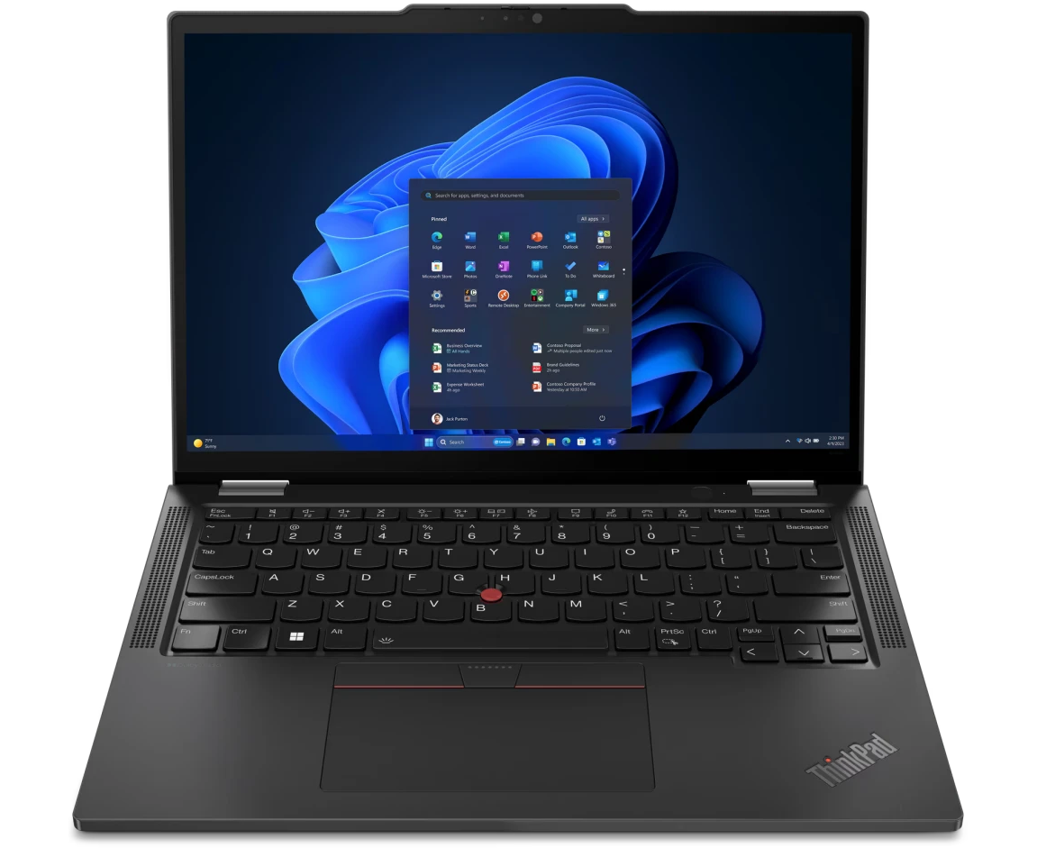 Ноутбук Lenovo Think Pad X13 2-in1 G5 (21 LW001 TUS) 13.3" Touch WUXGA IPS AG 100s RGB, U7-155 U, 16 GB, 1 TB SSD, Intel Graphics, 5.0 MP+IR Webcam