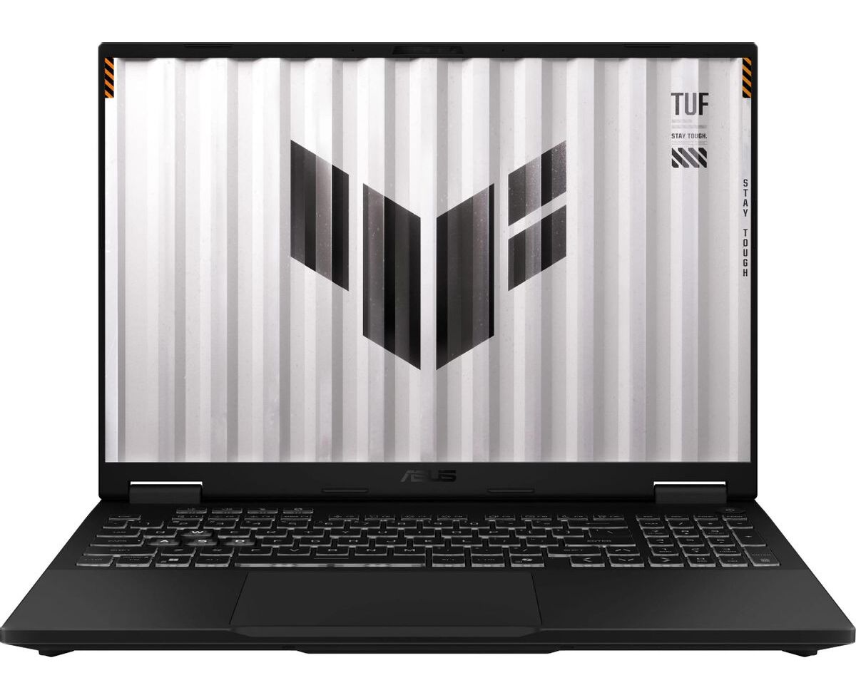 Ноутбук ASUS TUF Gaming F16 FX608 JM-RV048 (90 NR0 MI1-M002 W0) i5-13450 HX 16 Gb SSD 512 Gb NVIDIA RTX 5060 8 Gb 16 WUXGA IPS Cam 90 Вт*ч No OS Серый