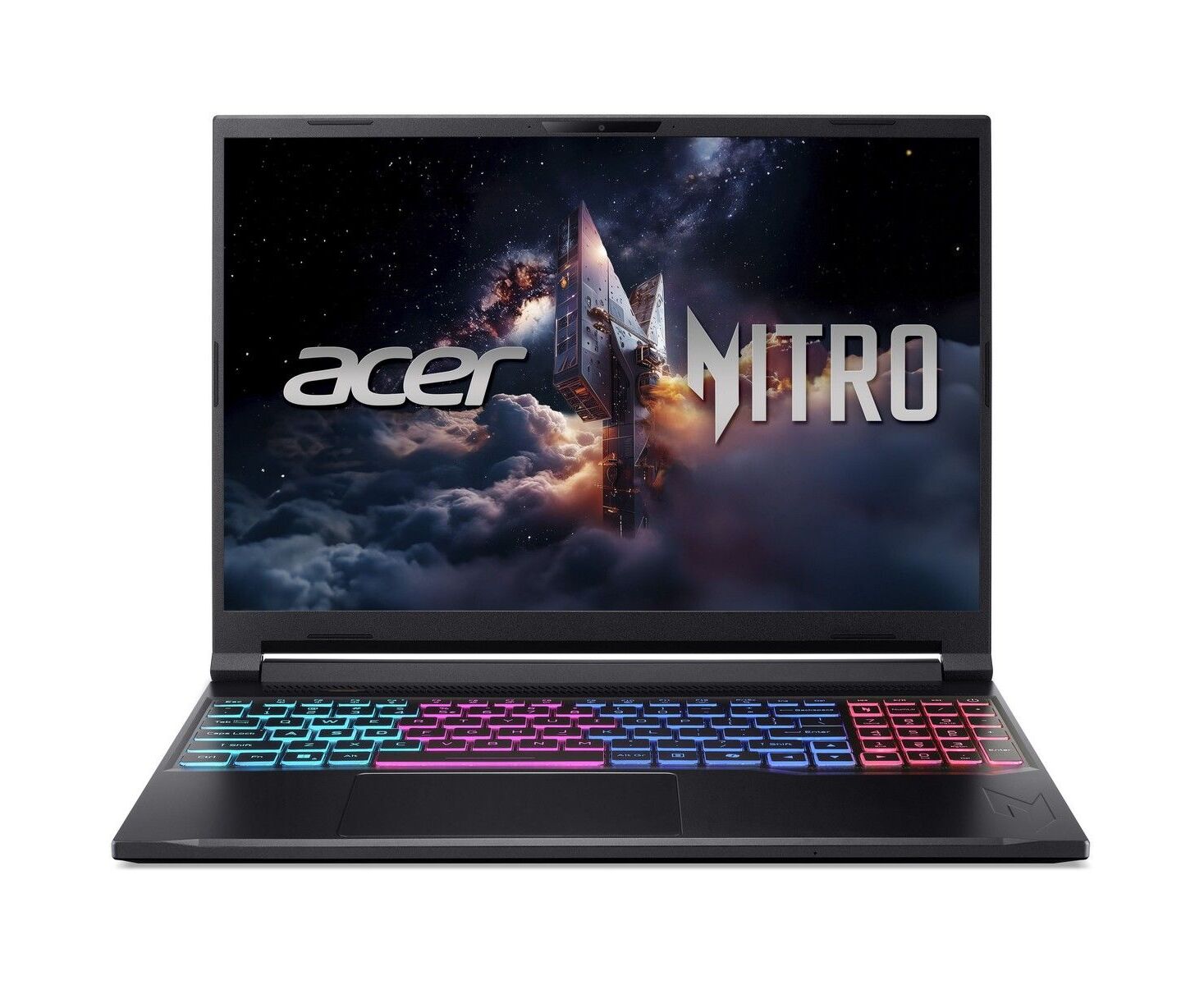 Ноутбук Acer Nitro V 16 S ANV16 S-71-75 R0 (NH.U28 CD.003) Intel Core 7 240 H/32 Gb/SSD1 Tb/RTX5060 8 Gb/16"/IPS/WQXGA/2560x1600/180 Hz/No OS/Black