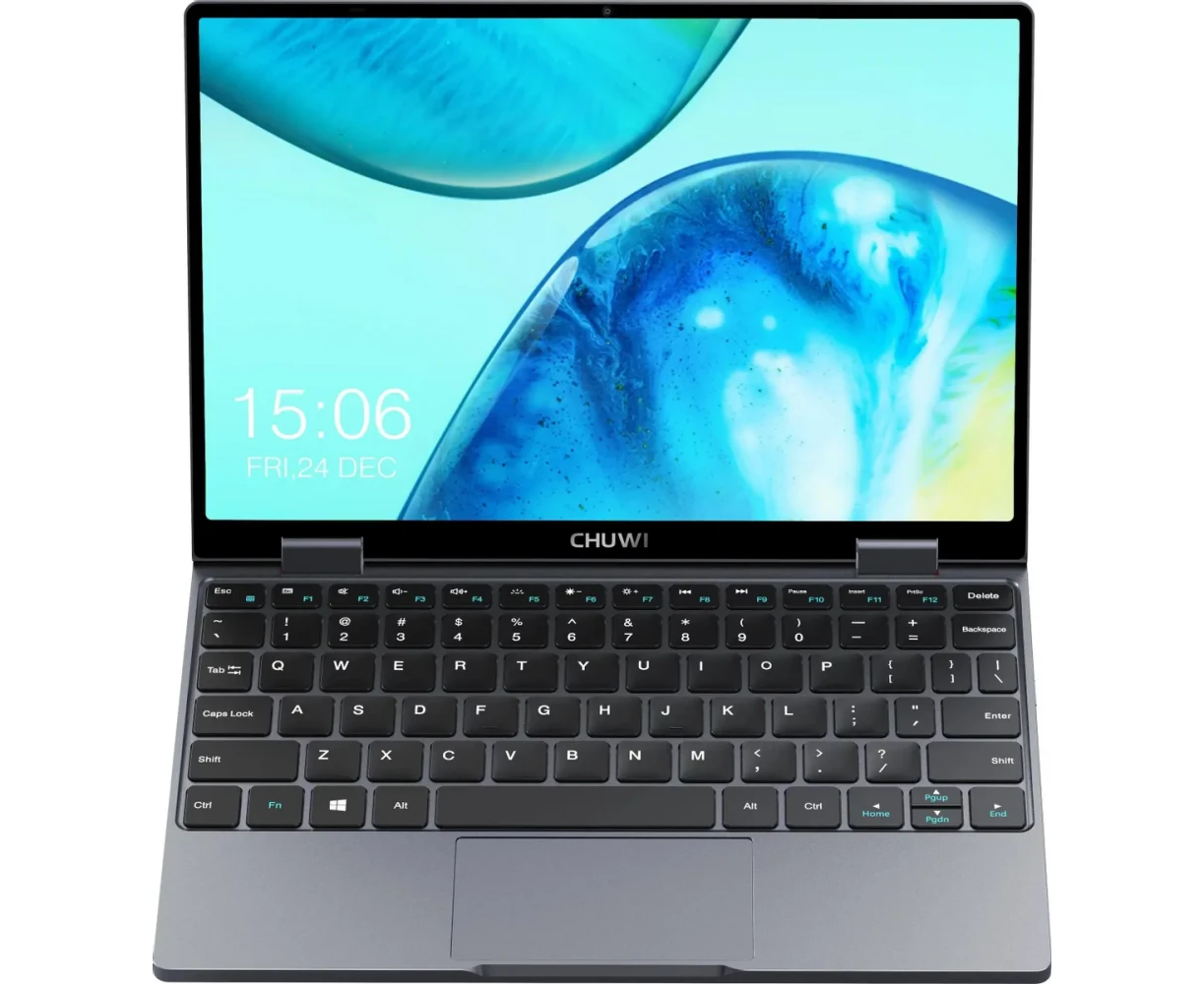 Ноутбук CHUWI Mini Book X (CWI558-P51 N5 N1 HDMXX) 10.51", трансформер, IPS, Intel N150 0.8 ГГц, 4 ядра, 16 ГБ LPDDR5, 512 ГБ SSD, Intel Graph, W11 H, серый