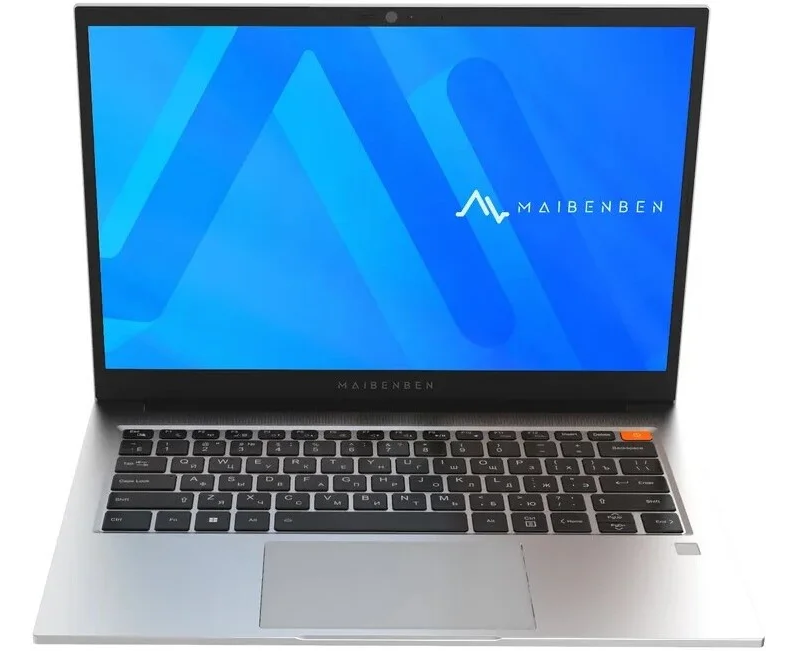 Ноутбук Maibenben B114 C-R576 UMF1 SPSRE2 14"(1920x1200 IPS (60 Hz)/AMD Ryzen 5 7640 HS(4.3 Ghz)/16384 Mb/512 PCISSD Gb/Int:AMD Radeon 760 M/Cam/BT