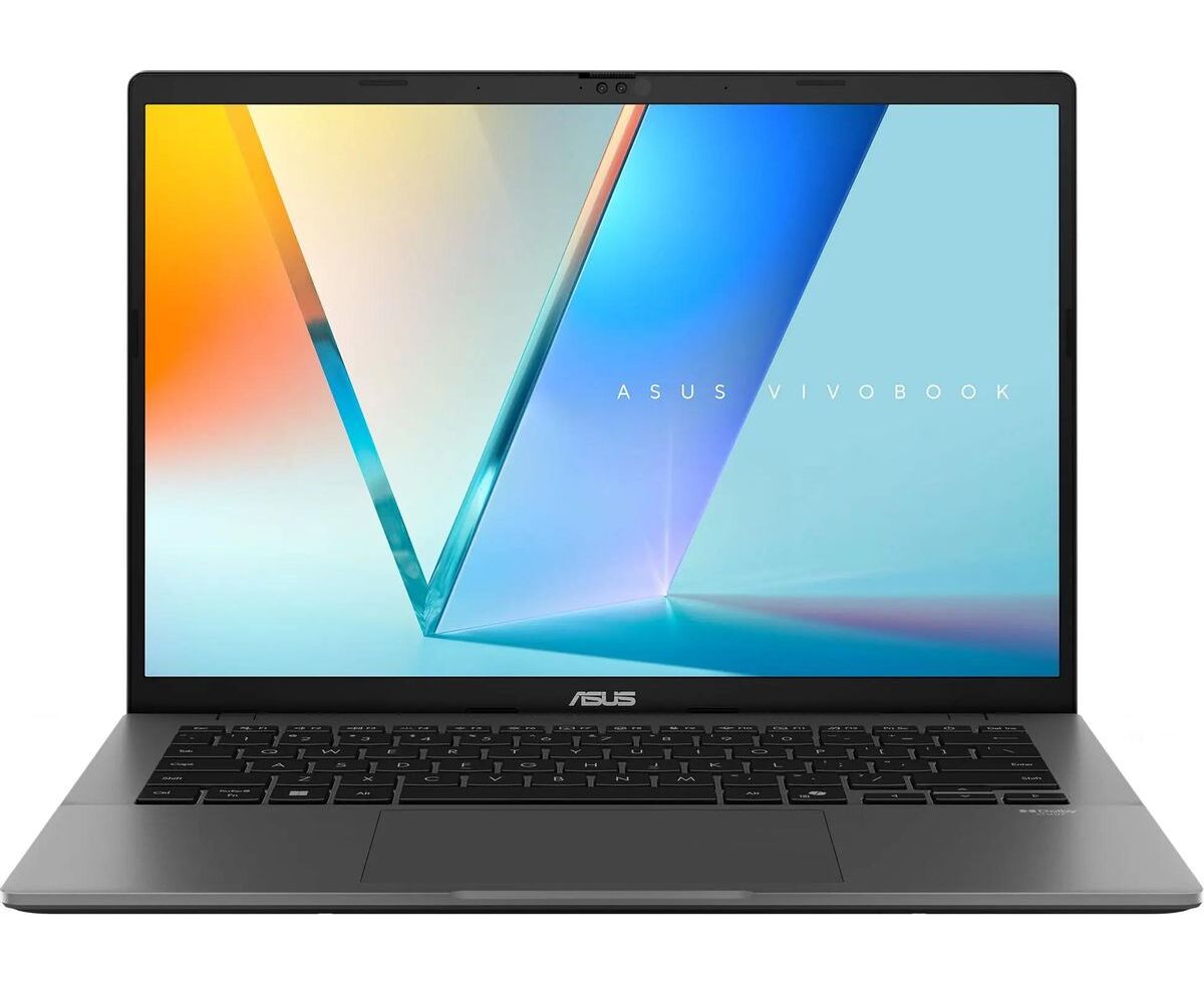 Ноутбук Asus Vivo Book S14 S3407 CA-LY134 (90 NB16 J2-M00 A30) Core Ultra 7 255 H 32 Gb SSD1 Tb Intel Graphics 14" IPS WUXGA 1920x1200 без ОС grey Wi Fi BT Cam