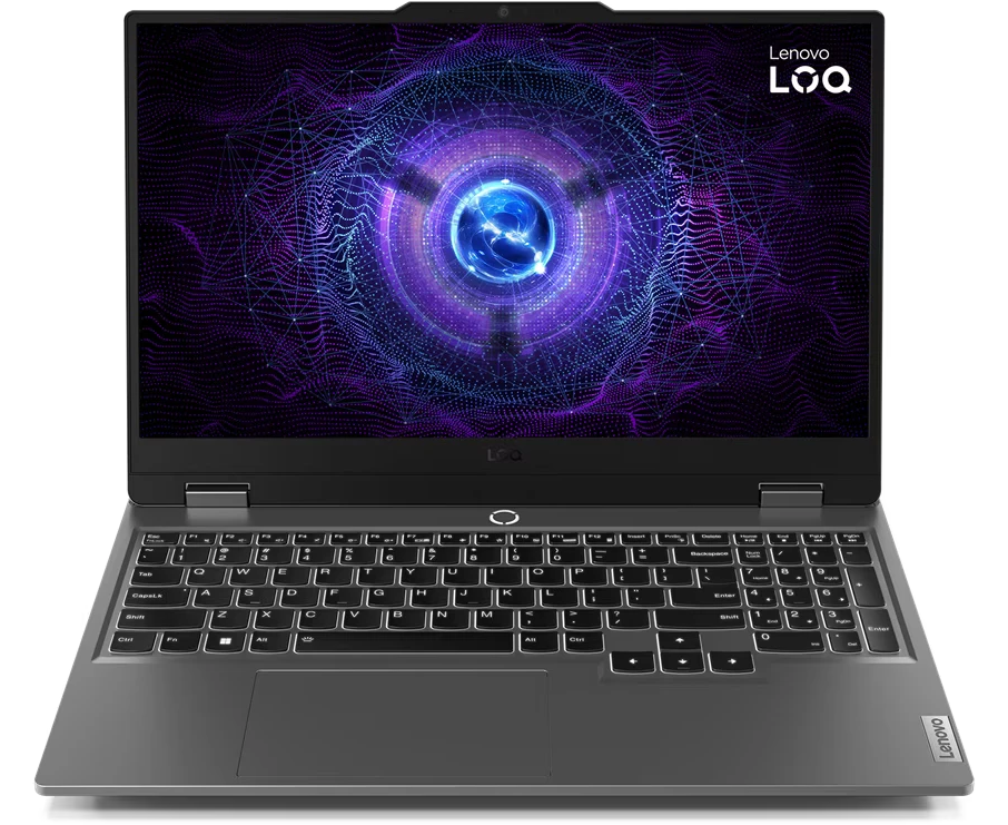 Ноутбук Lenovo LOQ 15 IRX9 (83 DV0072 PS) 15.6" Full HD 1920x1080/Intel Core i7 13650 HX/16 Gb/512 Gb SSD/n Vidia Ge Force RTX 3050 6 GB/No OS/серый/2.38 кг