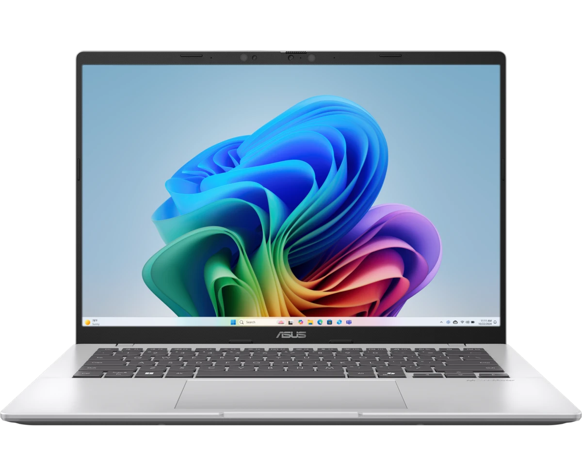 Ноутбук ASUS X1407 QA-LY099 W (90 NB1603-M007 F0) 14"(1920x1200 (матовый) IPS)/Qualcomm Snapdragon X X1-26-100(2.98 Ghz)/16384 Mb/1024 PCISSD Gb/no DVD/Cam/BT