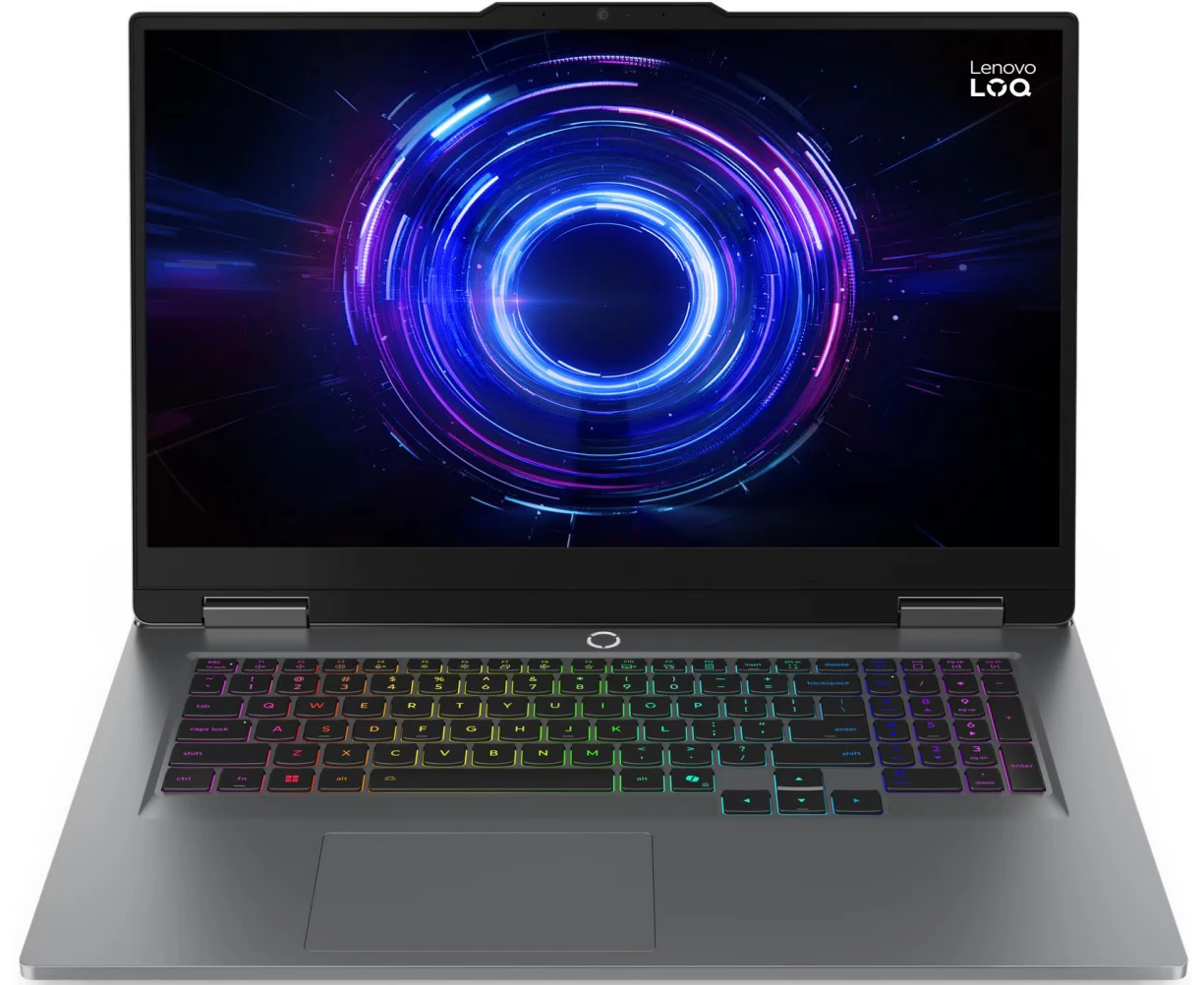 Ноутбук Lenovo LOQ 17 IRX10 (83 JH0089 RK) 17.3", 2025, IPS, Intel Core i5 13450 HX 2.4 ГГц, 10 ядер, 16 ГБ DDR5, 512 ГБ SSD, NVIDIA Ge Force RTX 5050