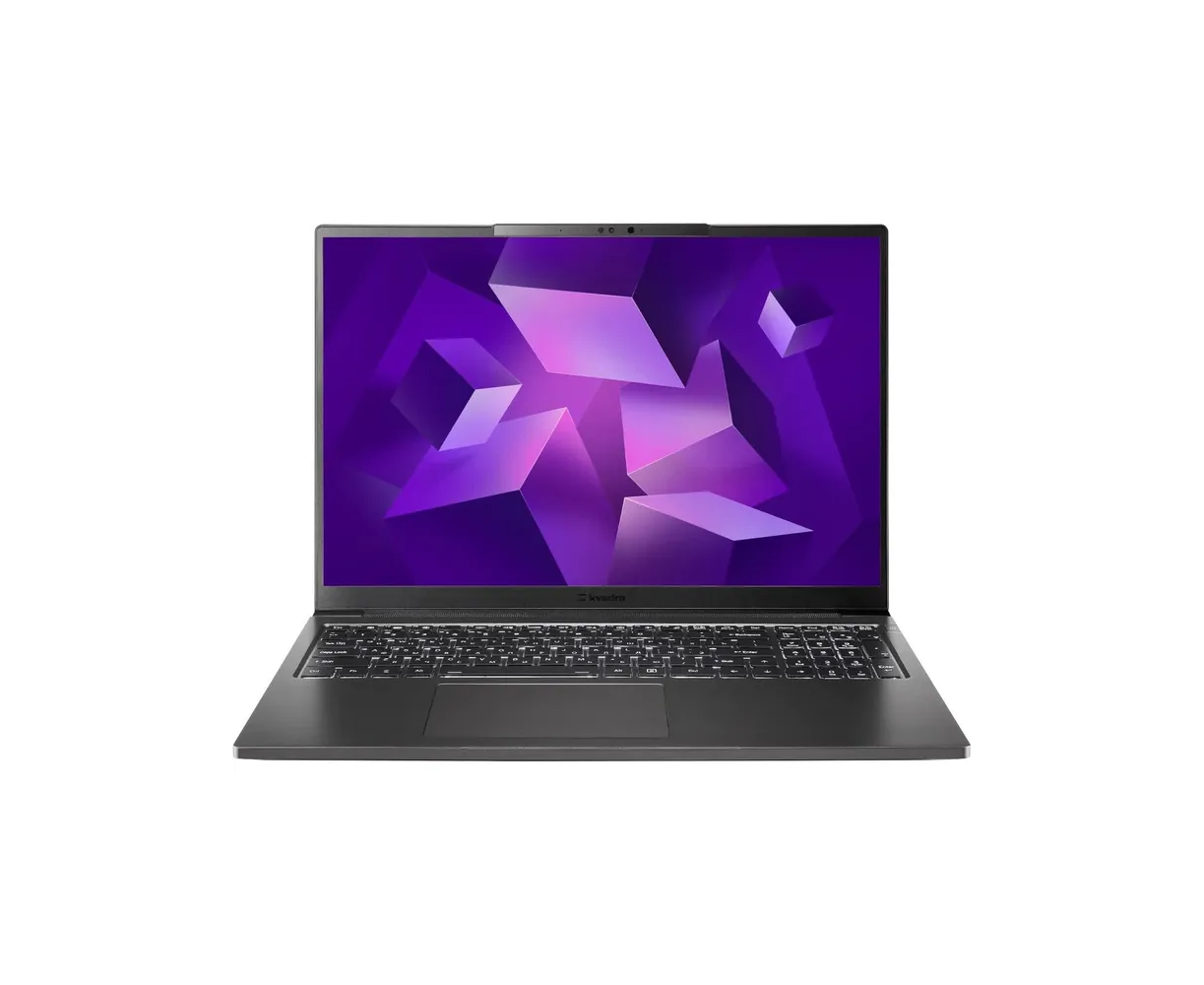 Ноутбук Kvadra Nau LP16 (Y22 L01 CAS122 R_CC5 A28) Core Ultra 7 155 U 16 Gb SSD512 Gb 16" IPS HD+ 4 G без ОС graphite Wi Fi BT Cam