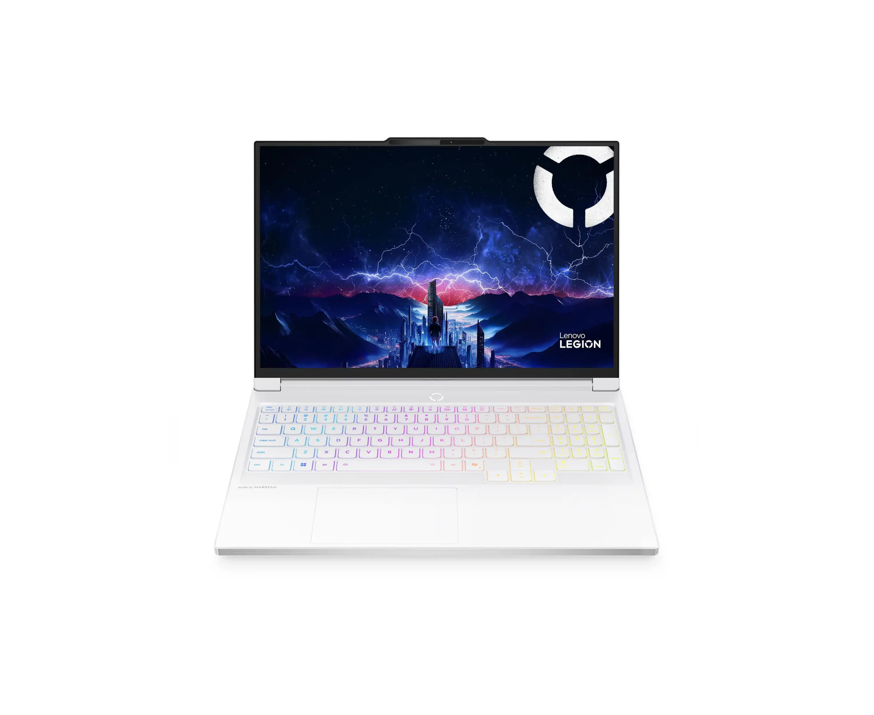 Ноутбук Lenovo Legion 7 16 IAX10 (83 KY0002 US-Win11) Ultra 9 275 HX 32 Gb SSD 2 Tb NVIDIA RTX 5070 8 Gb 16 WQXGA OLED Cam 84 Вт*ч (ENG) KBD RUENG Белый