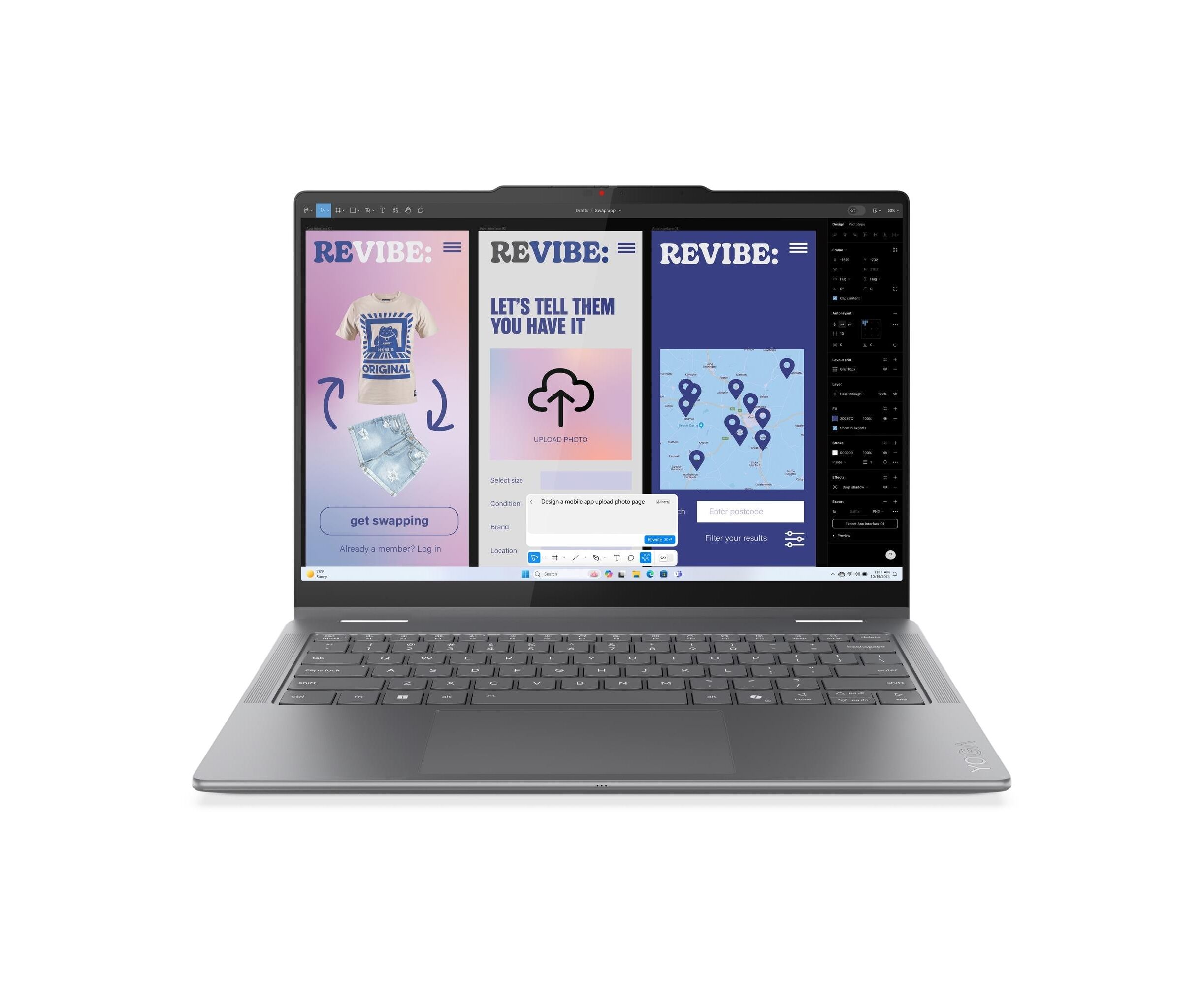 Ноутбук Lenovo Yoga 7 14 ILL10 (83 JQ007 YRK) 14", трансформер, OLED, Ultra 7 256 V 2.2 ГГц, 8 ядер, 16 ГБ LPDDR5x, 512 ГБ SSD, Intel Arc 140 V, без ОС