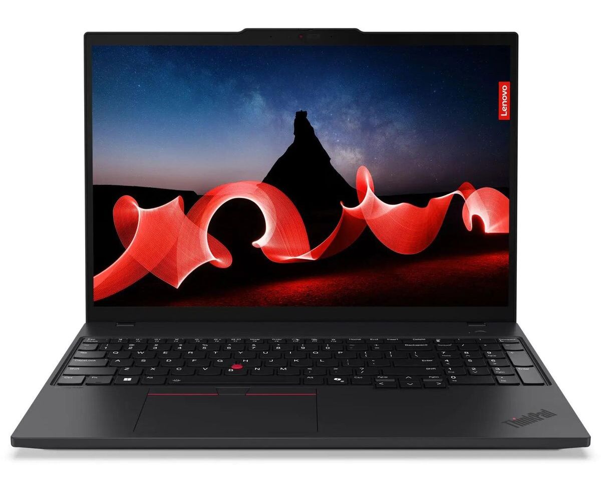 Ноутбук Lenovo Think Pad T16 G3 (21 MQS7 GA00) Core Ultra 7 165 H 32 Gb SSD1 Tb Intel Graphics 16" OLED WQUXGA (3840x2400) без ОС black Wi Fi BT Cam