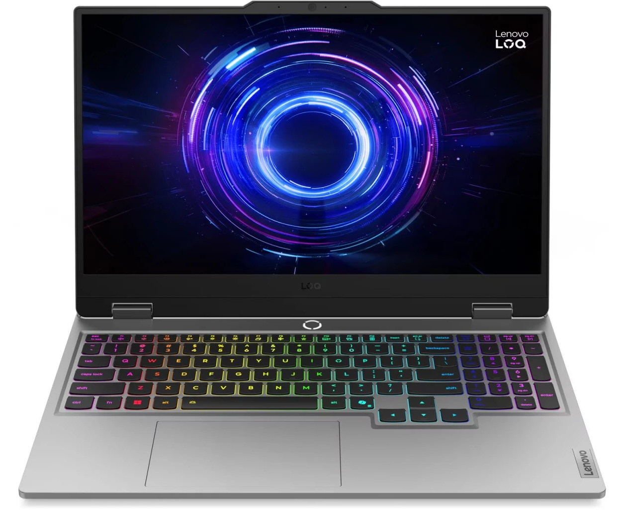 Ноутбук Lenovo LOQ 15 IRX10 (83 JE002 LUS-Win11)LJ Intel Core i7-13650 HX/16 Gb/SSD512 Gb/RTX5060 8 Gb (100 W)/15.6"/IPS/FHD/1920x1080/144 Hz/(SL Eng)/Luna Grey