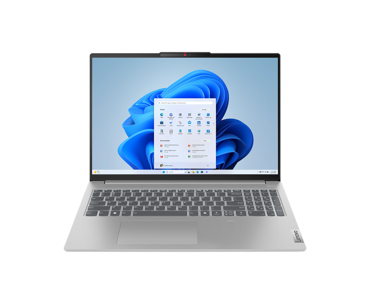 Ноутбук Lenovo Idea Pad Slim 5 16 IMH9 (83 DC00 AVIN) Intel Core Ultra 5 125 H/16 Gb/SSD512 Gb/16"/IPS/WUXGA/1920x1200/60 Hz/No OS/Cloud Grey/1.82kg