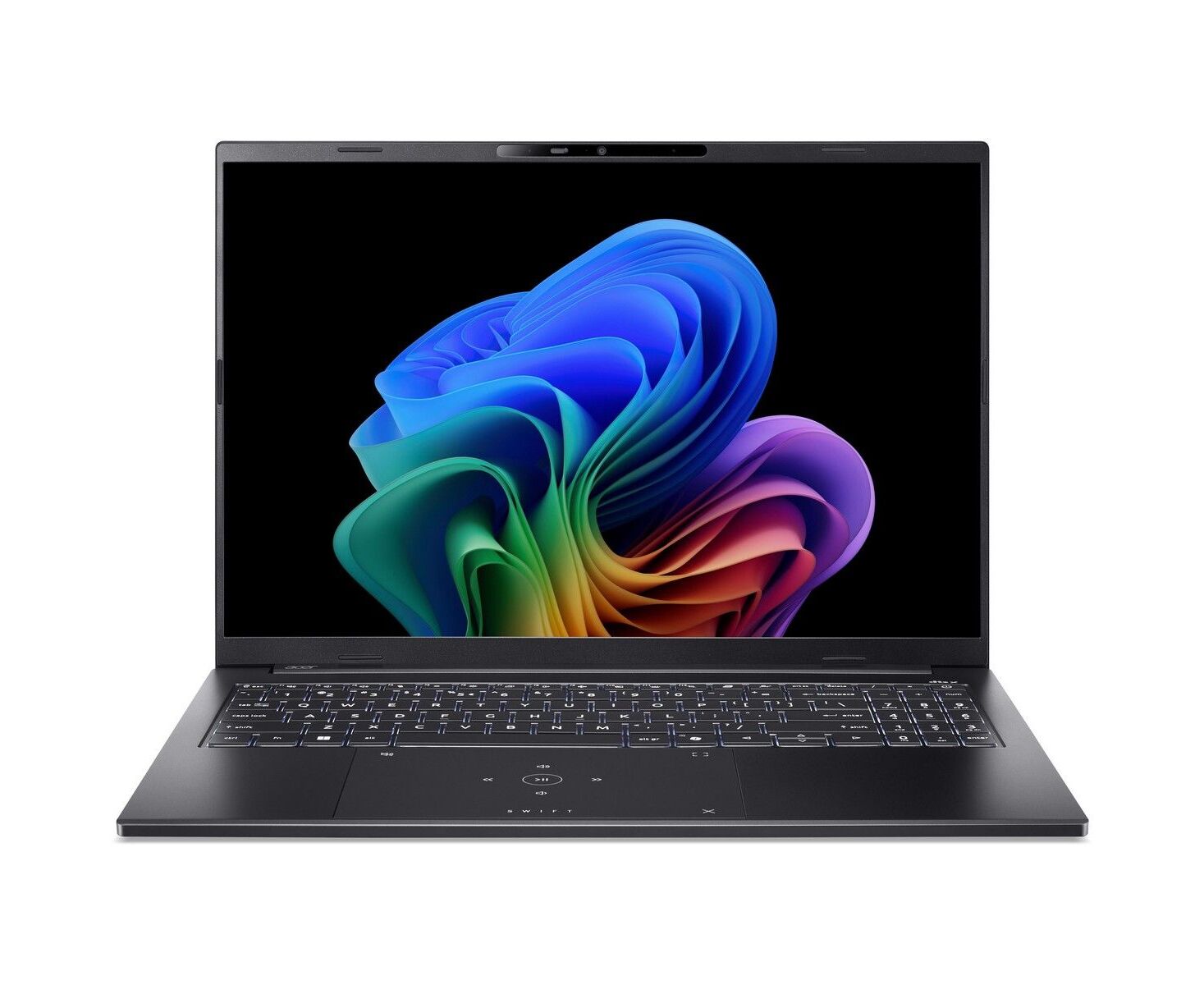 Ноутбук Acer Swift Go 16 SFG16-74-568 D (NX.JNMCD.001) Intel Core Ultra 5 226 V/16 Gb/SSD1 Tb/16"/OLED/WUXGA+/2048x1280/120 Hz/No OS/Black/1.52kg