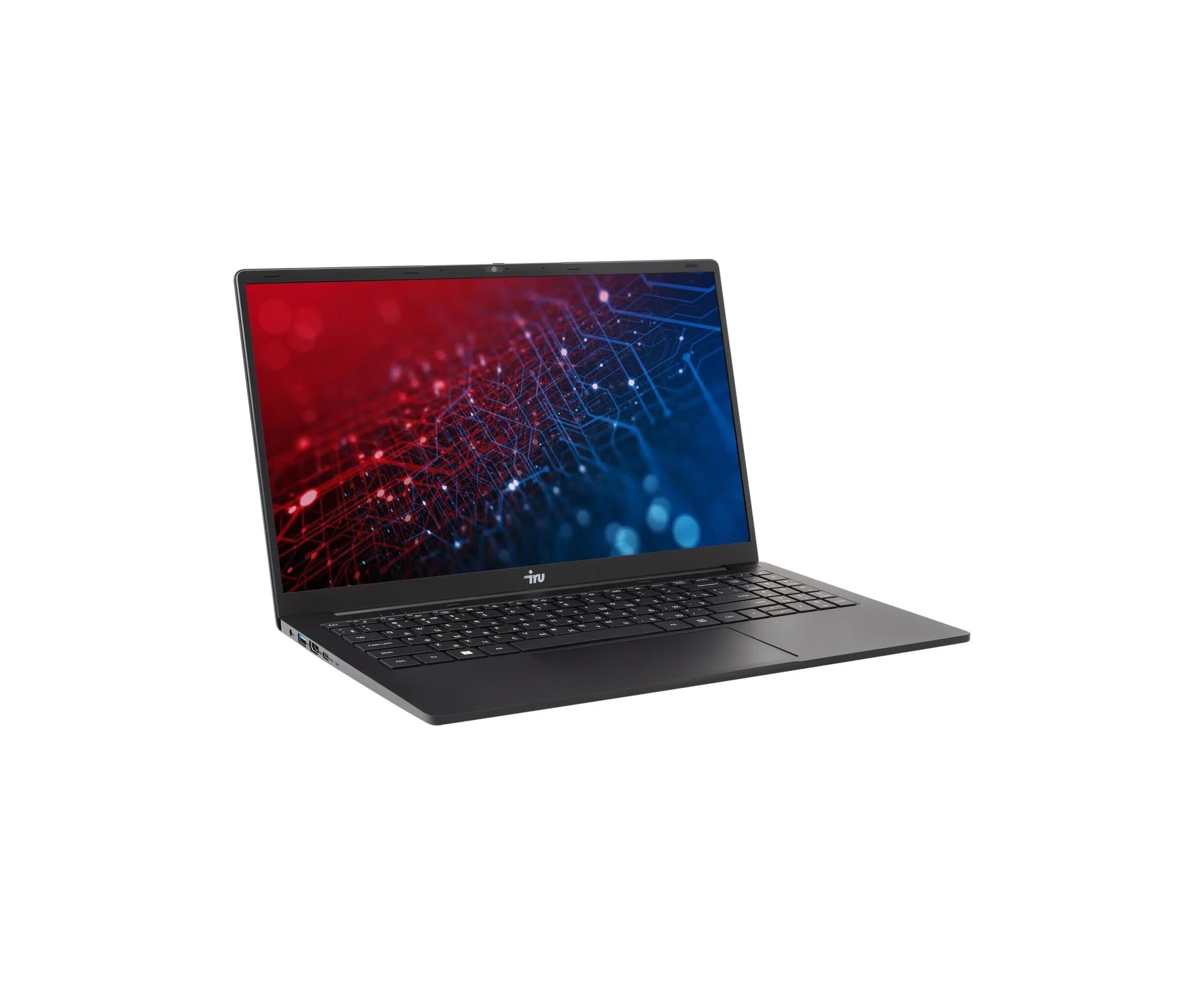 Ноутбук IRU Strato 15 ALID5 (2150070-Win11 Pro) Core i3 1315 U 16 Gb SSD512 Gb Intel UHD Graphics 15.6" IPS FHD (1920x1080) black Wi Fi BT Cam 6000m Ah