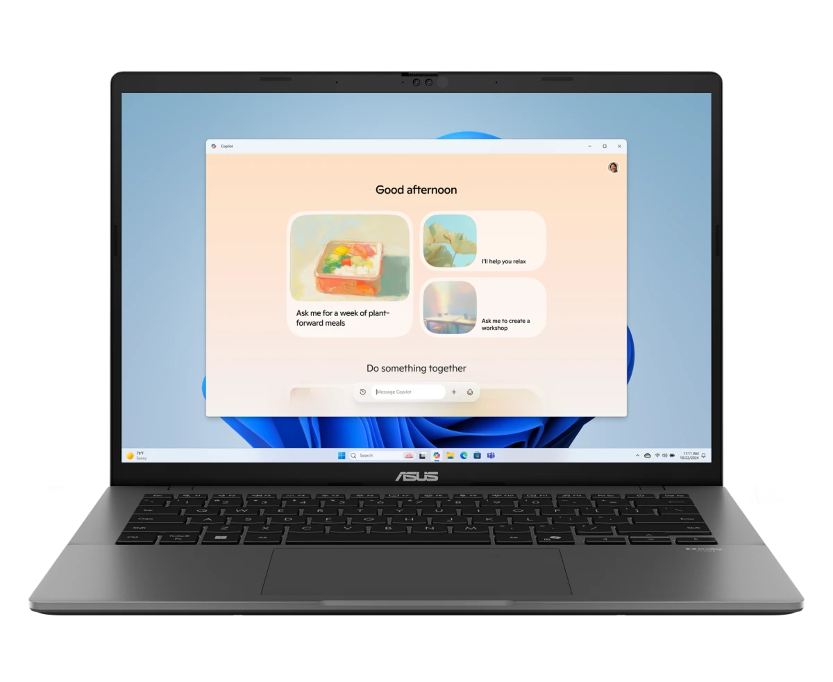 Ноутбук ASUS Vivobook S14 S3407 CA-LY097 (90 NB16 J2-M00760_Win11 P) Intel Core Ultra 5 225 H 4300 M Hz/14"/1920x1200/16 GB/512 GB SSD/Intel Arc/Wi-Fi