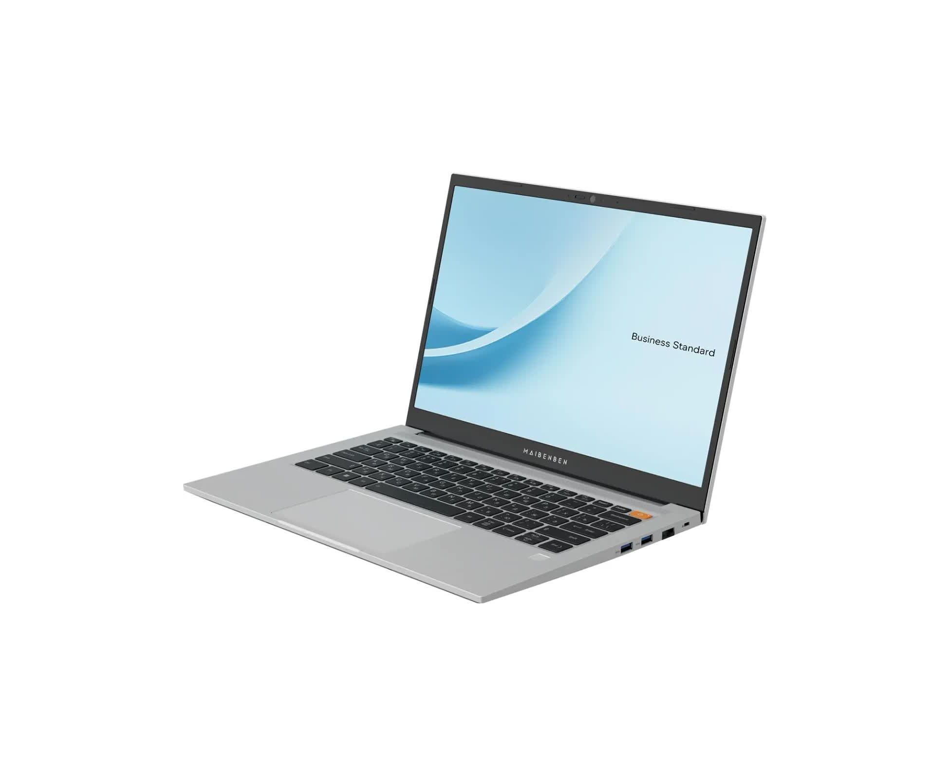 Ноутбук Maibenben B114 C-i331 UM0 U14 PS4 E20 14"(1920x1200 IPS (60 Hz))/Intel Core i3 1315 U(1.2 Ghz)/12288 Mb/256 PCISSD Gb/Int:Intel UHD Graphics/Cam