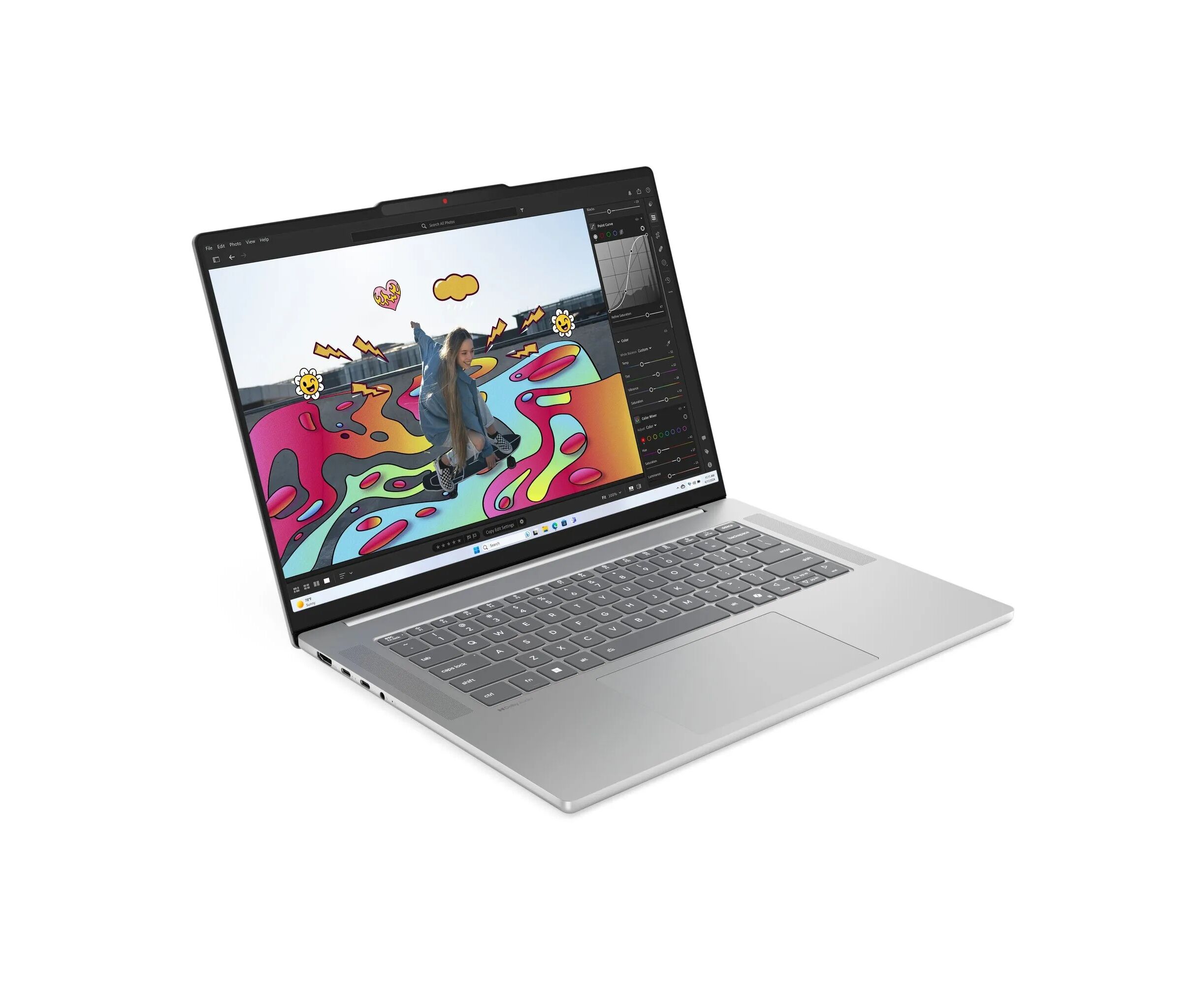 Ноутбук Lenovo Idea Pad 5 Slim 15 ARP10 (83 J3001 JRK_Win11 P) AMD Ryzen 7 7735 HS 3200 M Hz/15.1"/2560x1600 OLED/32 GB/1024 GB SSD/AMD Radeon 680 M/Wi-Fi