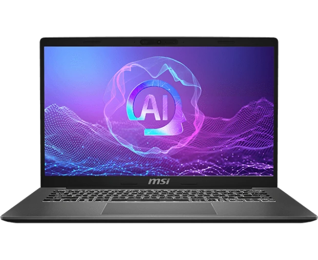 Ноутбук MSI Modern A14 AI+ F3 HMG (9 S7-14 SK21-004_Win11 P) AMD Ryzen AI 5 330 2000 M Hz/14"/1920x1080/16 GB/512 GB SSD/AMD Radeon 820 M/Wi-Fi/Bluetooth