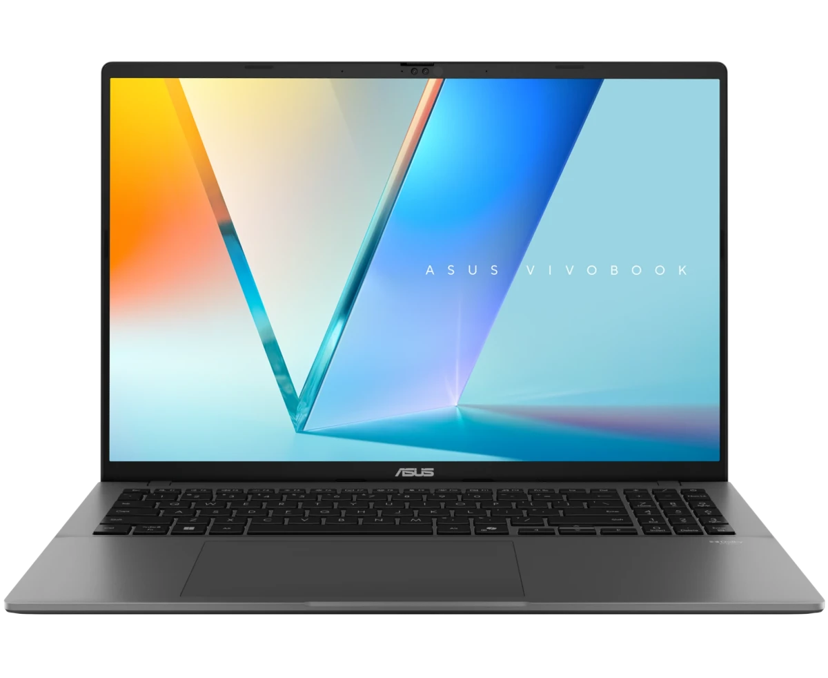 Ноутбук ASUS Vivobook S16 M3607 HA-RP244 (90 NB16 F1-M00 ES0_Win11 P) AMD Ryzen 7 260 3800 M Hz/16"/1920x1200/32 GB/512 GB SSD/AMD Radeon 780 M/Wi-Fi/Bluetooth