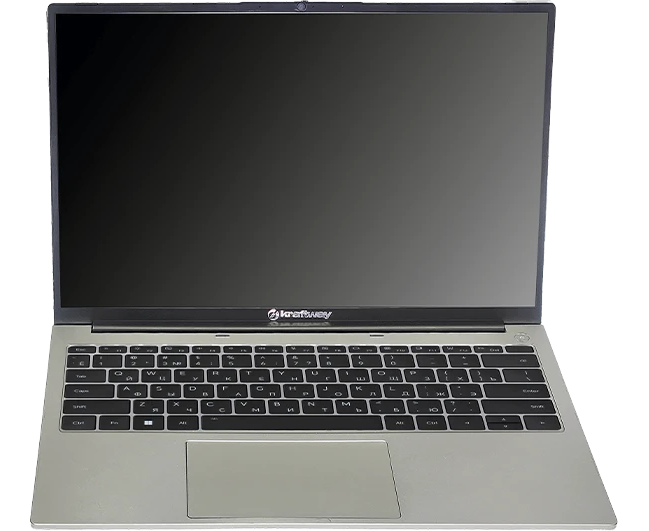Ноутбук Kraftway Kraft Book KB-640 КРПЕ.466229.012-01 14" OLED (1920x1200) IPS 400cd, Core i5-1235 U, 8 Gb DDR4-3200, 256 Gb SSD(2) Wi-Fi 6+BT, Metal case