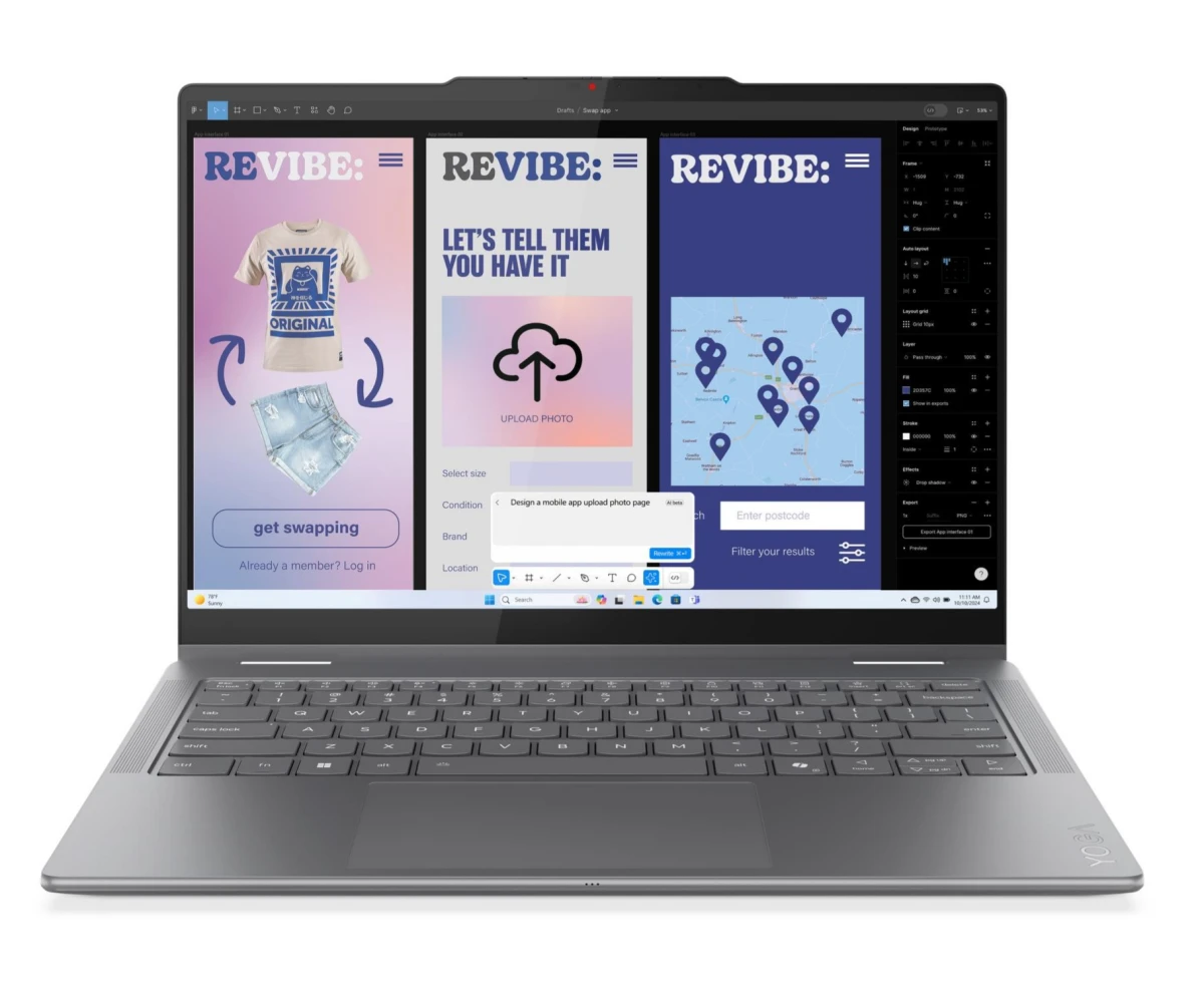 Ноутбук Lenovo Yoga 7 2-in-1 14 ILL10 (83 JQ003 FRK_Win11 P) Intel Core Ultra 7 256 V 2200 M Hz/14"/1920x1200 OLED/16 GB/1024 GB SSD/Intel Arc Graphics/Wi-Fi