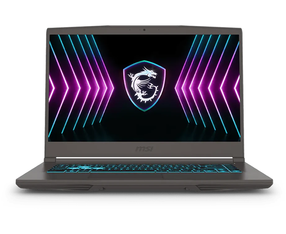 Ноутбук MSI Thin 15 B2 RVE-3451 XRU (9 S7-16 R831-3451) Core 7 240 H 16 Gb SSD 512 Gb RTX 4050 6 Gb 15,6 FHD IPS Cam 52.4 Вт*ч Free DOS Серый