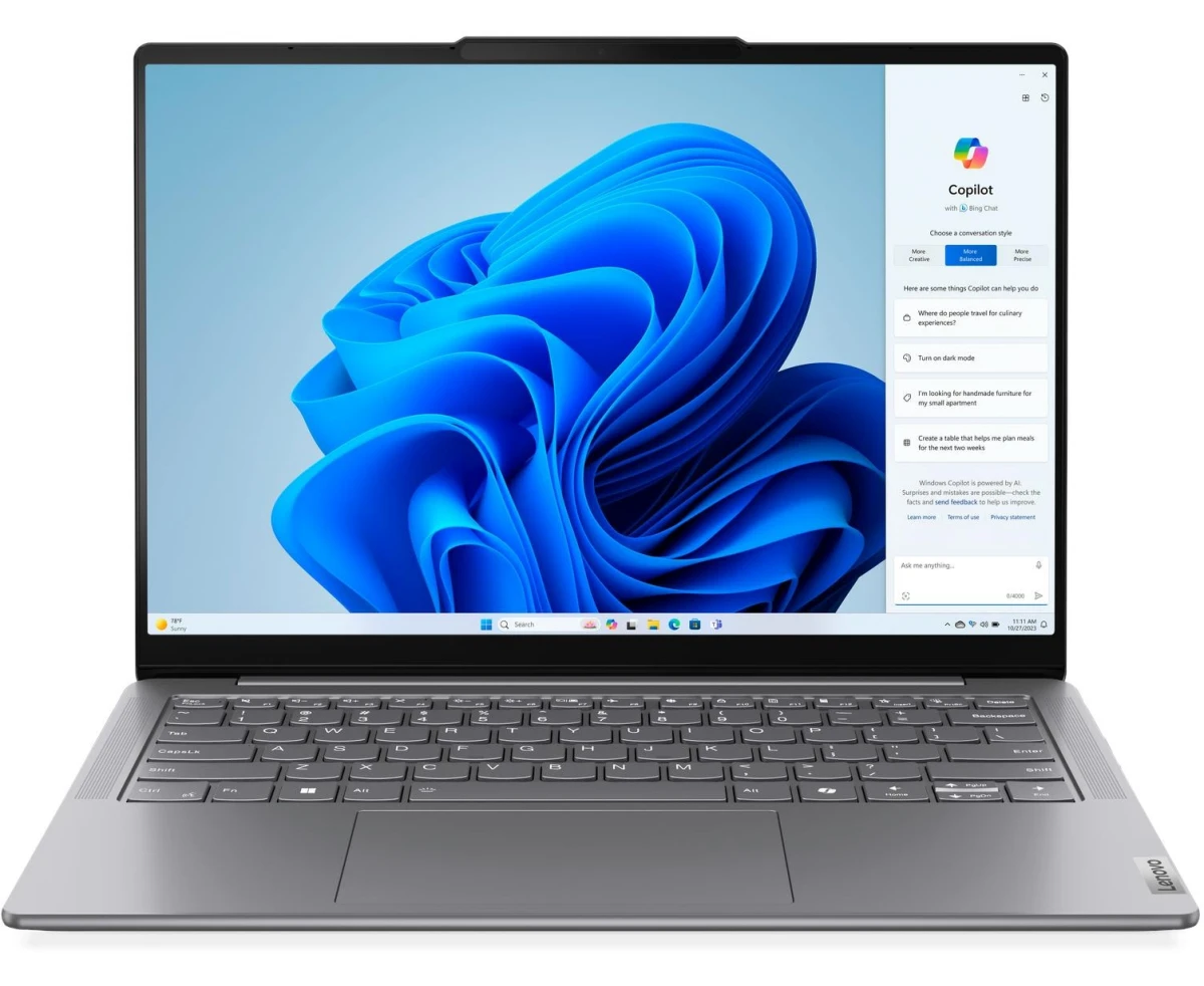 Ноутбук Lenovo Yoga Slim 7 14 IMH9 (83 CV00 EARK_Win11 P) Intel Core Ultra 5 125 H 3600 M Hz/14"/1920x1200 OLED/16 GB/512 GB SSD/Intel Arc Graphics/Wi-Fi