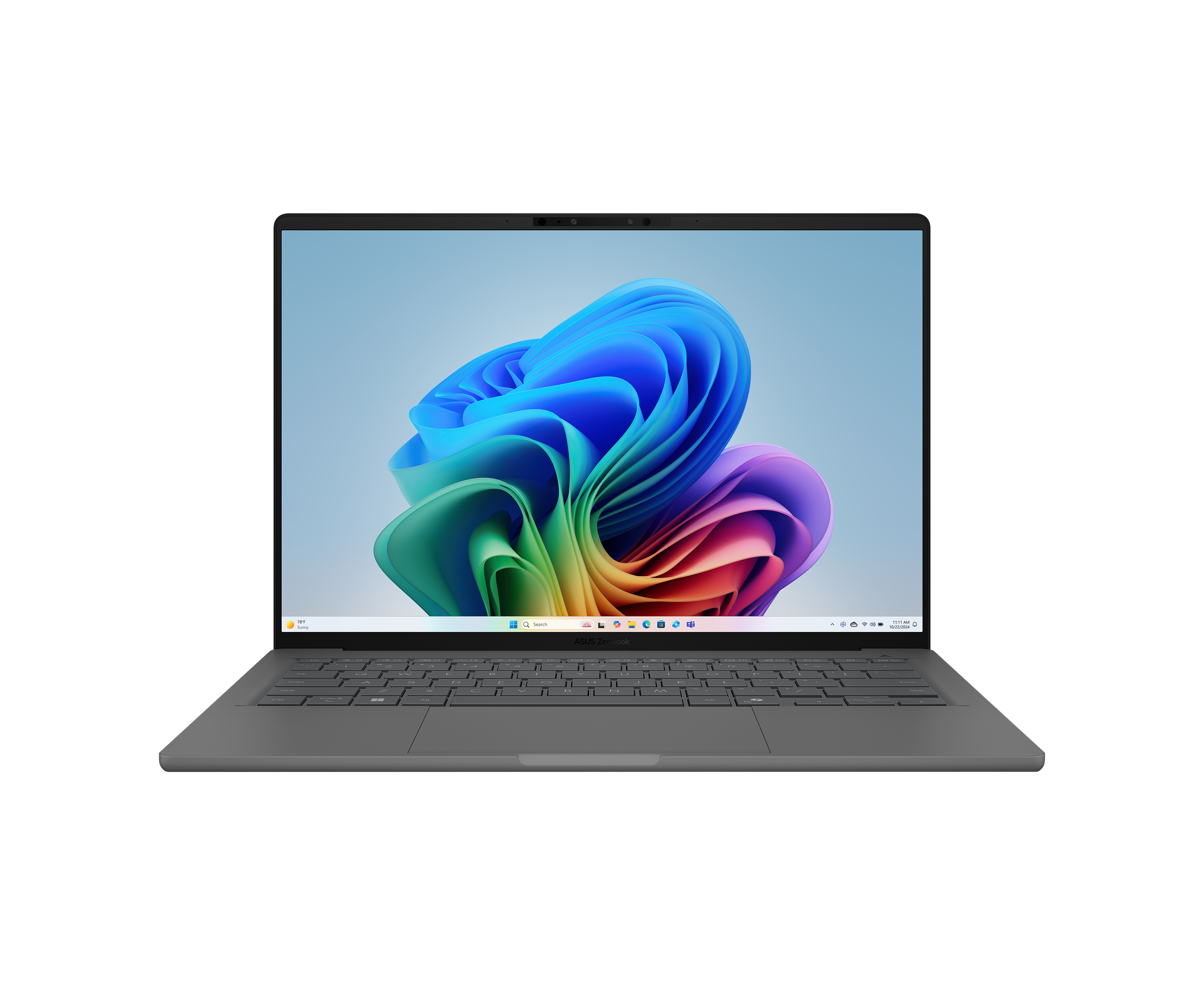 Ноутбук ASUS Zenbook A14 UX3407 QA-QD215 W (90 NB1502-M00 MN0) Iceland Gray