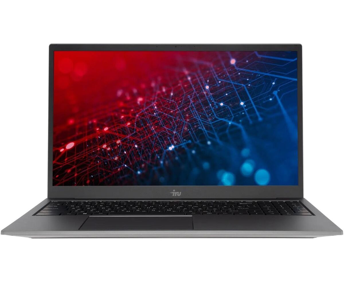 Ноутбук IRU Planio 15 INPR (2081105) N100 16 Gb SSD512 Gb Intel UHD Graphics 15.6" IPS FHD (1920x1080) no OS grey Wi Fi BT Cam 5000m Ah
