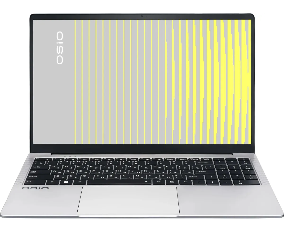 Ноутбук OSIO Focus Line F150 A-001 15.6", 2023, IPS, AMD Ryzen 5 5560 U 2.3 ГГц, 6-ядерный, 8 ГБ DDR4, 256 ГБ SSD, AMD Radeon, без ОС