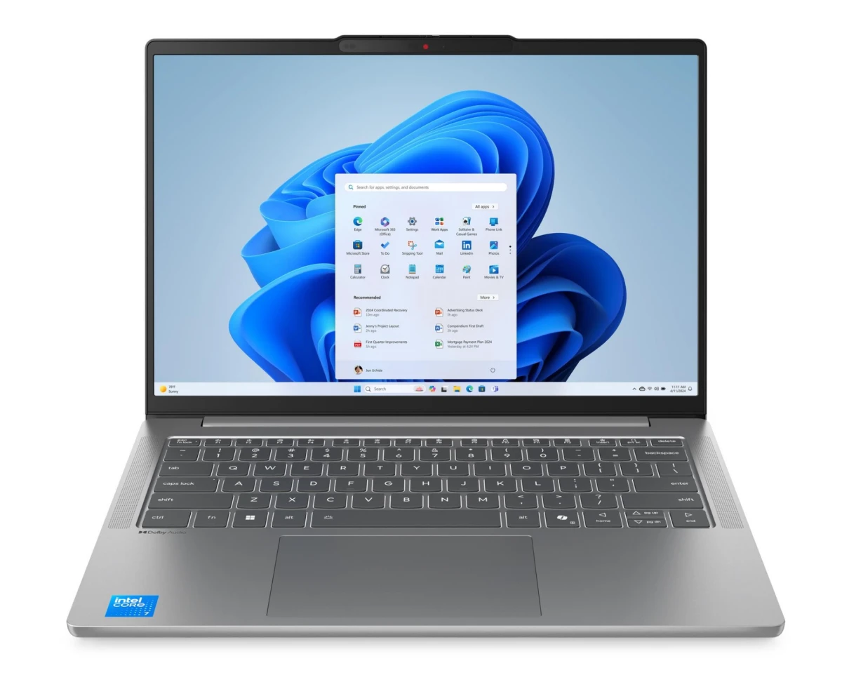 Ноутбук Lenovo Idea Pad Slim 5 14 IRH10 R (83 J0001 BRK) 14"(1920x1200 OLED)/Intel Core 210 H(2.2 Ghz)/32768 Mb/1024 PCISSD Gb/no DVD/Int:Intel Graphics/Cam/BT
