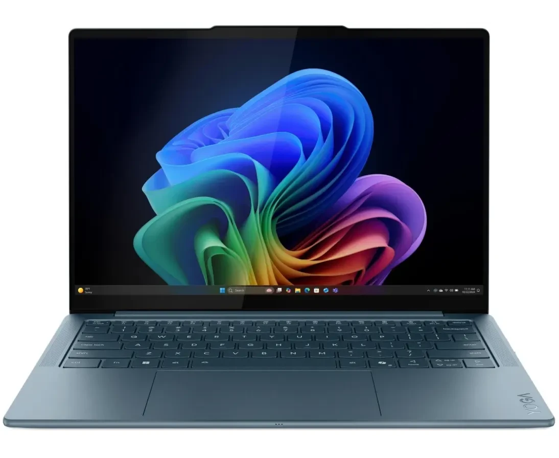 Ноутбук Lenovo Yoga Slim 7 14 AKP10 (83 JY000 ARK) 14"(2880x1800 OLED)/AMD Ryzen AI 350(2 Ghz)/32768 Mb/1024 PCISSD Gb/no DVD/Int:AMD Radeon 860 M/Cam/BT