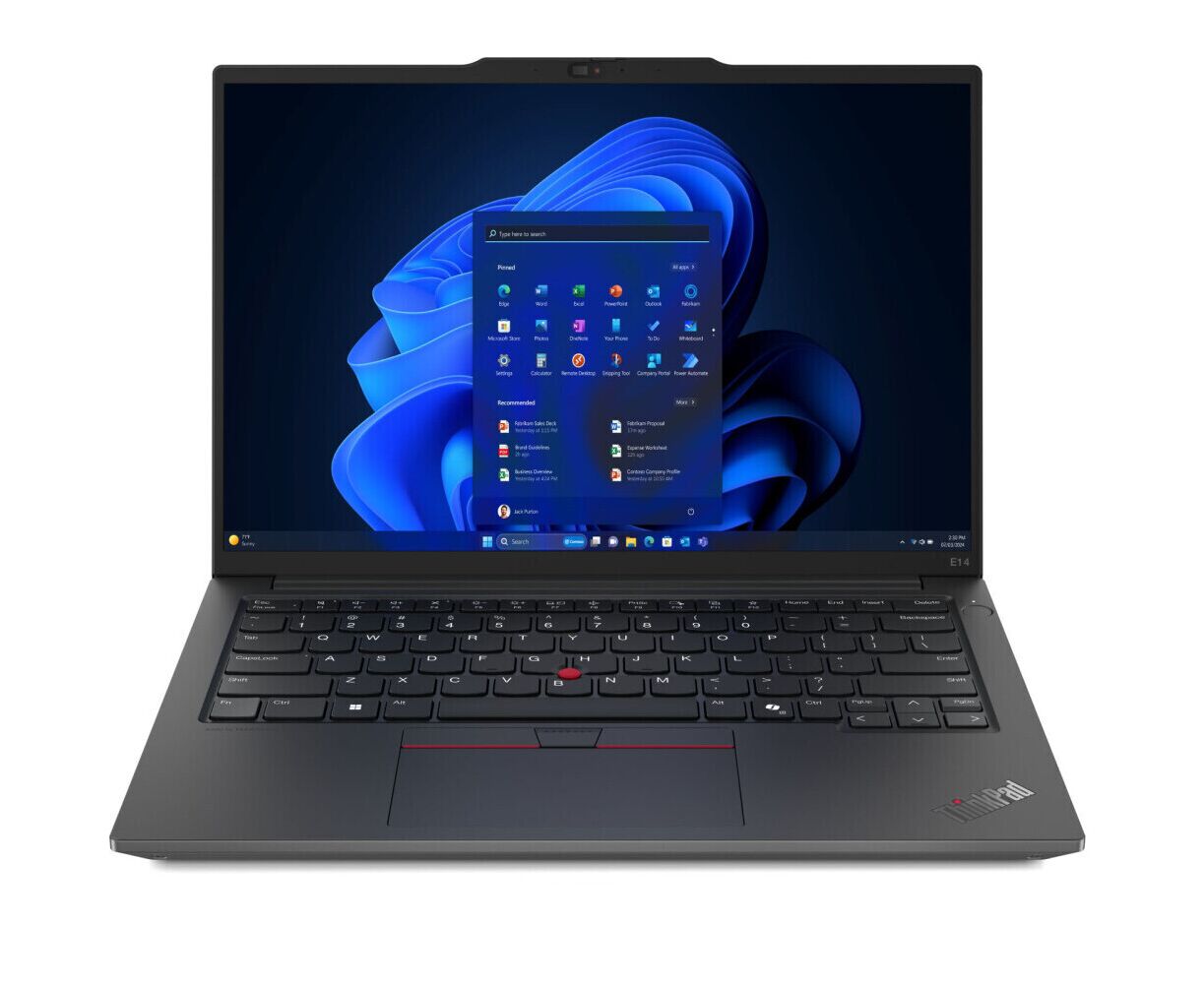 Ноутбук Lenovo Think Pad E14 G6 (21 M700 AGIG) Core Ultra 5 125 U 16 Gb SSD512 Gb Intel Graphics 14" IPS WUXGA (1920x1200) без ОС black Wi Fi BT Cam