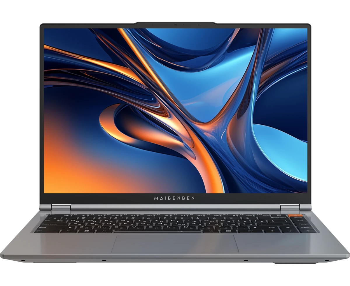 Ноутбук Maibenben P15 B-R576 UMF1 SHGRE0-Win11 H Ryzen 5 7640 HS 16 Gb SSD512 Gb AMD Radeon 760 M 15.3" IPS FHD+ (1920x1200) grey Wi Fi BT Cam 5921m Ah