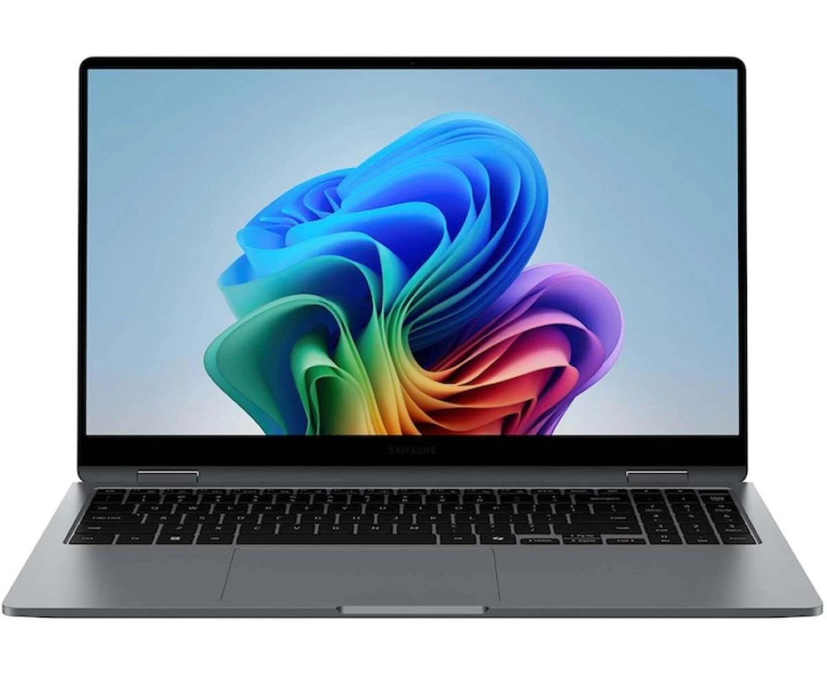Ноутбук Samsung Galaxy Book 5 360 NP750 (NP750 QHA-LG3 IN)Core Ultra 7 256 V 16 Gb SSD1 Tb Intel Arc 15.6" AMOLED Touch FHD (1920x1080) Win11 Home grey Wi Fi