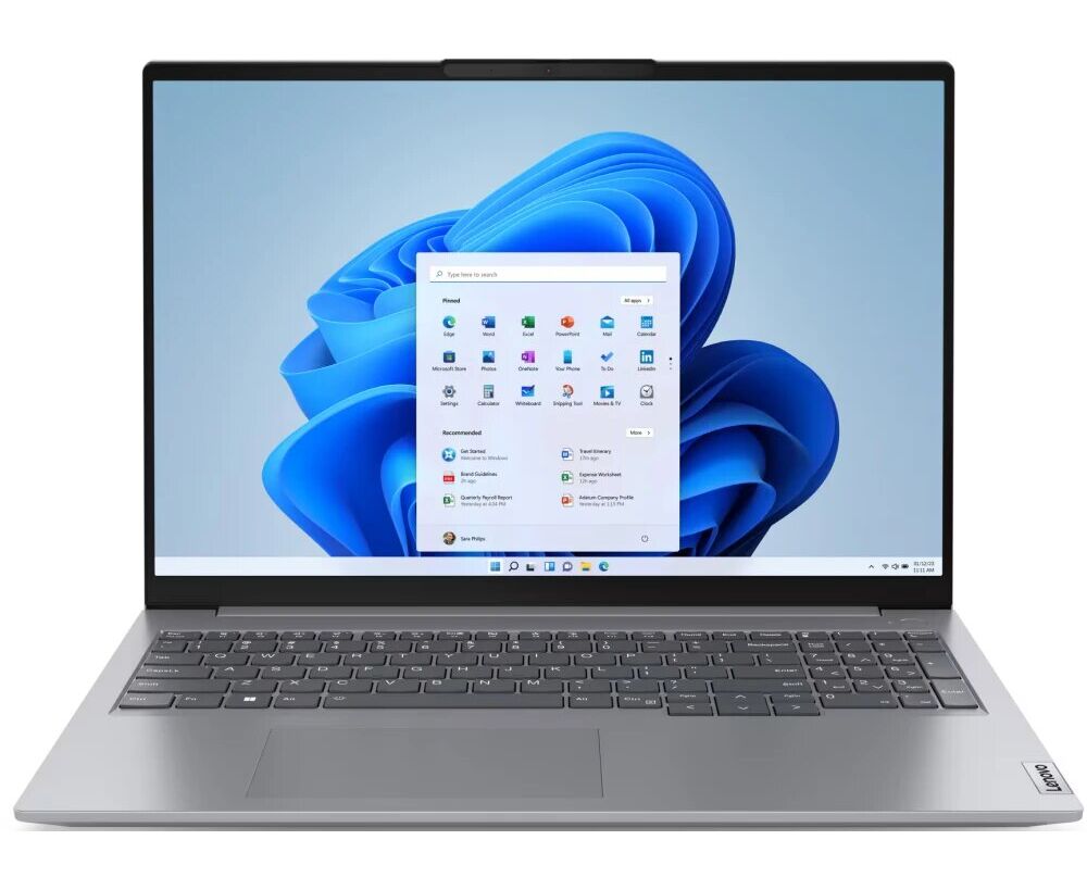 Ноутбук Lenovo Think Book 16 G6 IRL (21 KH00 RRAK) Intel Core i5 13420 H 2100 M Hz/16"/1920x1200/8 GB/512 GB SSD/Intel UHD Graphics/Без ОС/Grey