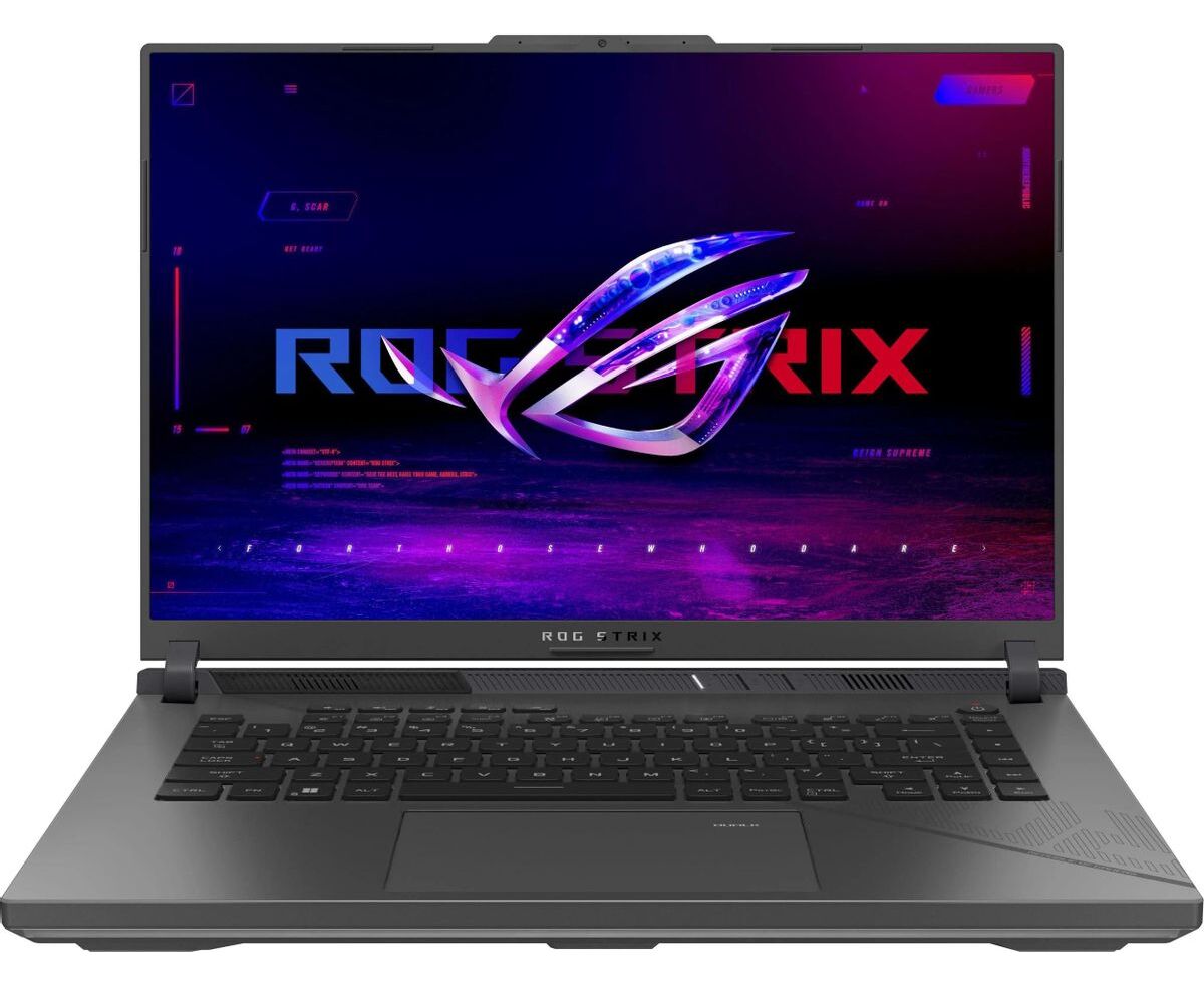 Ноутбук ASUS ROG Strix G16 G614 PP-S5063 (90 NR0 L67-M00300-Win11 Pro) Ryzen 9 8940 HX 32 Gb SSD 1 Tb NVIDIA RTX 5070 8 Gb 16 WQXGA IPS 90 Вт*ч Серый