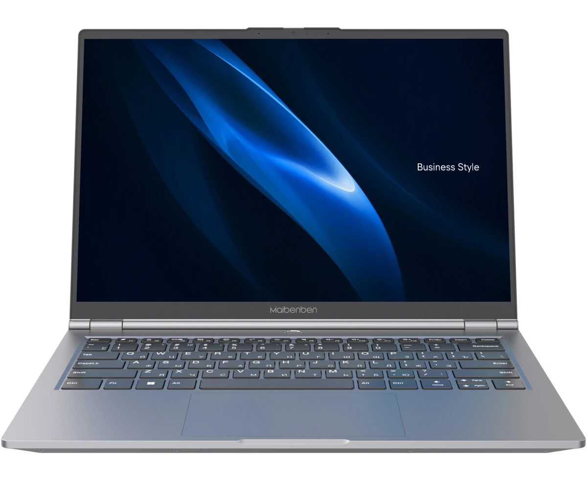 Ноутбук MAIBENBEN B514 B (B514 B-i521 UMF2 SLGRE2-Linux) Intel Core i5 12450 H 2000 M Hz/14"/2880x1800/16 GB/512 GB SSD/Intel UHD Graphics/Wi-Fi/Bluetooth/Grey