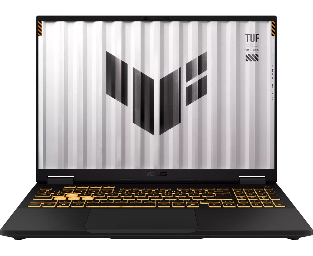 ASUS TUF F16 FX608 JHI-TU216 16 Intel Core i5 14450 HX (2.4 Ghz)/16384 Mb/512 PCISSD Gb/no DVD/Ext:n Vidia Ge Force RTX 5050(8192 Mb)Jaeger Gray/DOS