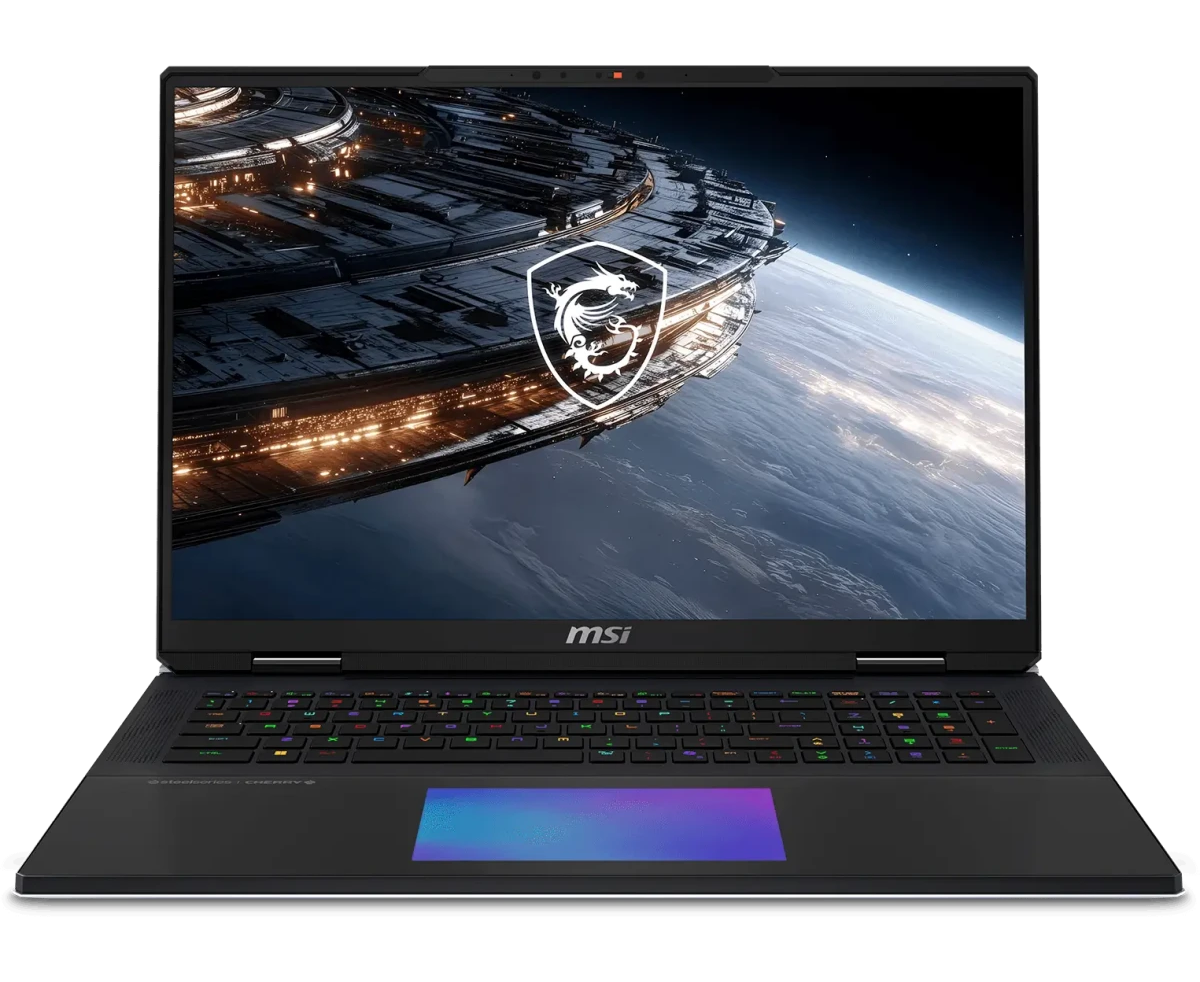 Ноутбук MSI Titan 18 HX A2 WJ-1049 RU (9 S7-182411-1049-Win11) Core Ultra 9 290 HX Plus 64 Gb SSD2 Tb NVIDIA Ge Force RTX5090 24 Gb IPS UHD+ (3840x2400) black