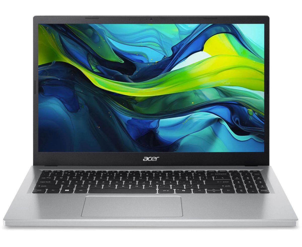 Ноутбук Acer Aspire Go 15 AG15-31 P-35 MV (NX.KX5 CD.005-Win11 Pro) i3-N305 8 Gb SSD 256 Gb Intel UHD Graphics 15,6 FHD IPS Cam 50 Вт*ч Серебристый