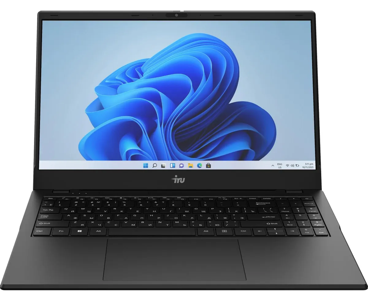 Ноутбук i RU Planio 15 ING (2059104) 15.6", IPS, Intel N100 0.8 ГГц, 4 ядра, 8 ГБ 256 ГБ SSD, Intel Iris Xe graphics, Windows 11 Professional, черный