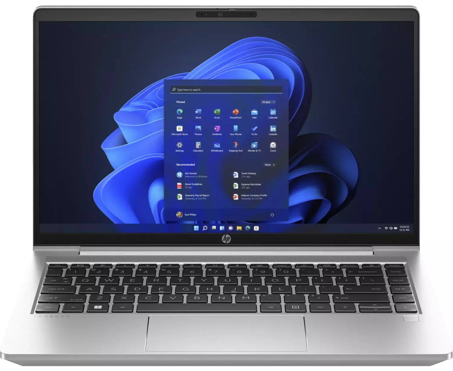 Ноутбук HP Pro Book 440 G10 (9 E5 Y5 PT-16 G) 14" IPS FHD/Core i5 1335 U/16 Gb/512 Gb SSD/no DVD/VGA int/FP/no OS/silver