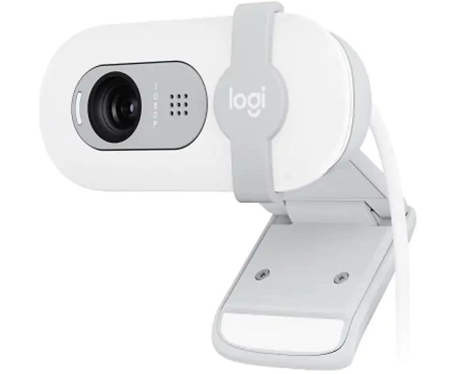 Web-камера Logitech HD Webcam Brio 100 Full белый 960-001618