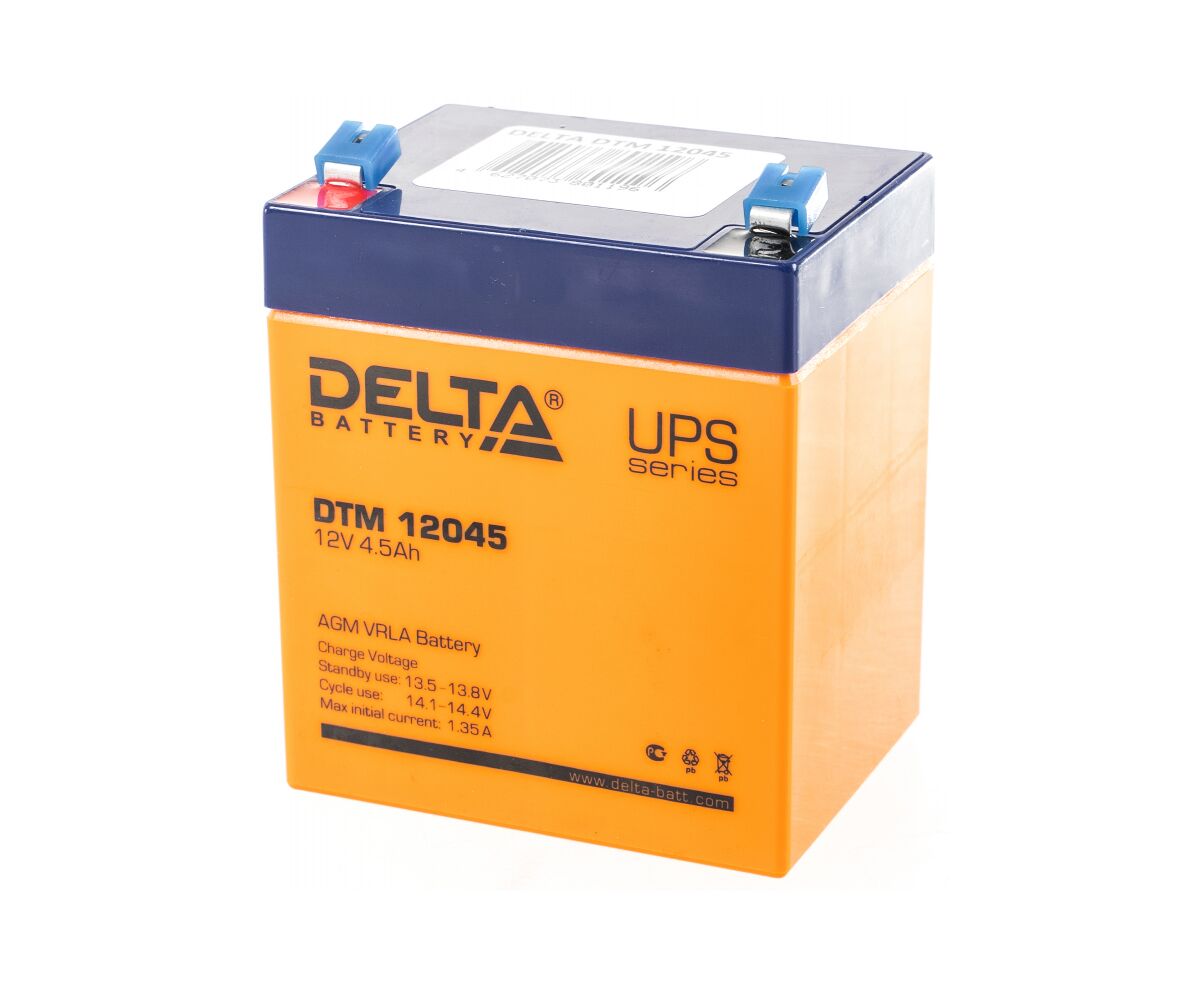 Батарея Delta DT 12045 (12 V, 4.5 Ah)