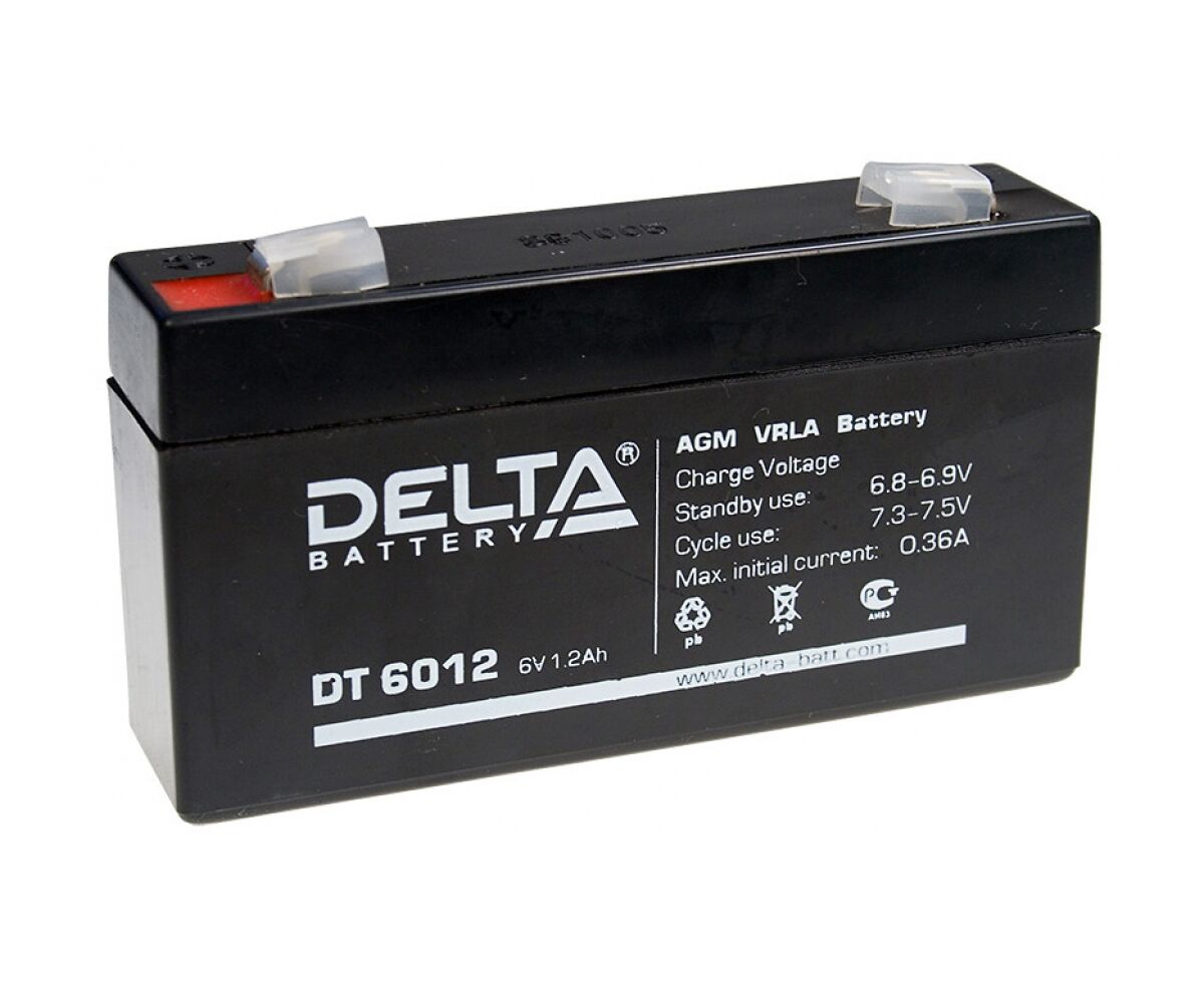 Аккумуляторная батарея Delta DT 6012 (800878)