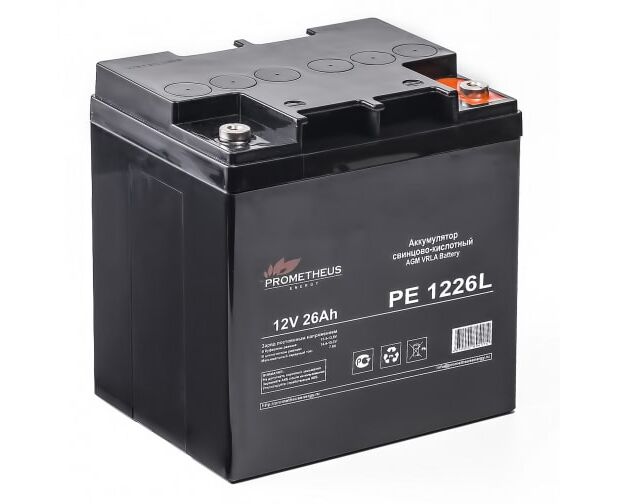 Батарея для ИБП Prometheus Energy PE 1226 L 12 В 26 Ач
