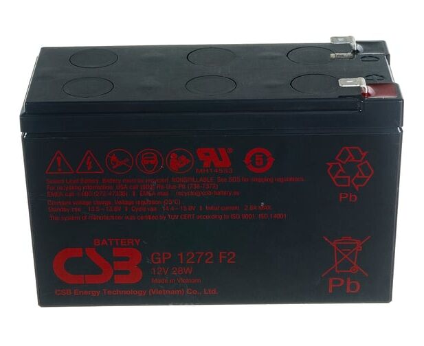 Батарея для ИБП CSB GP 1272 (12 V28 W) 12 В